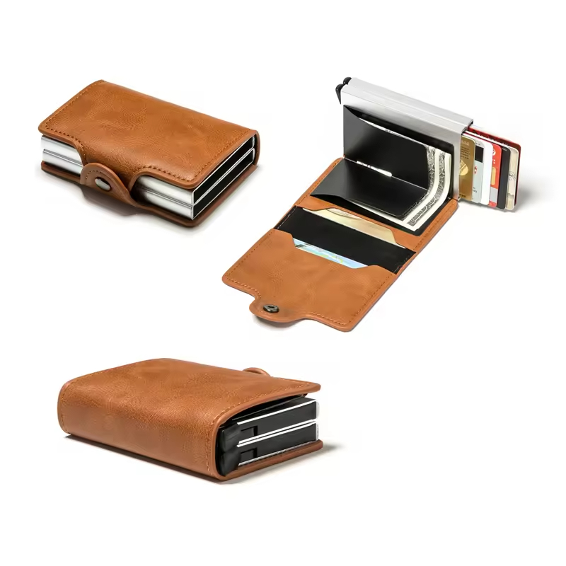 Leather Card Holder Wallet