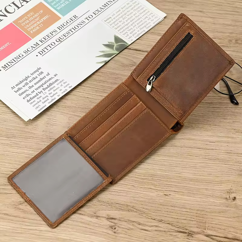 Cowhide  Leather Wallet