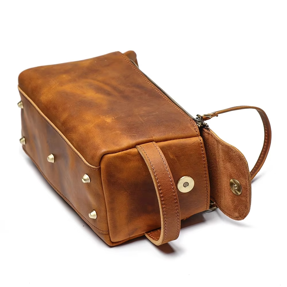 Leather Toiletry Bag