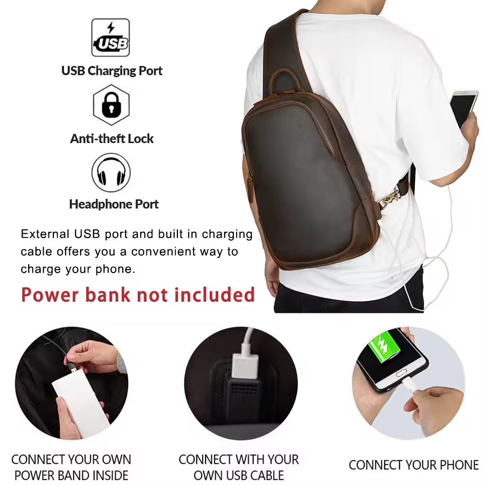 Smart Anti-Theft Sling Bag