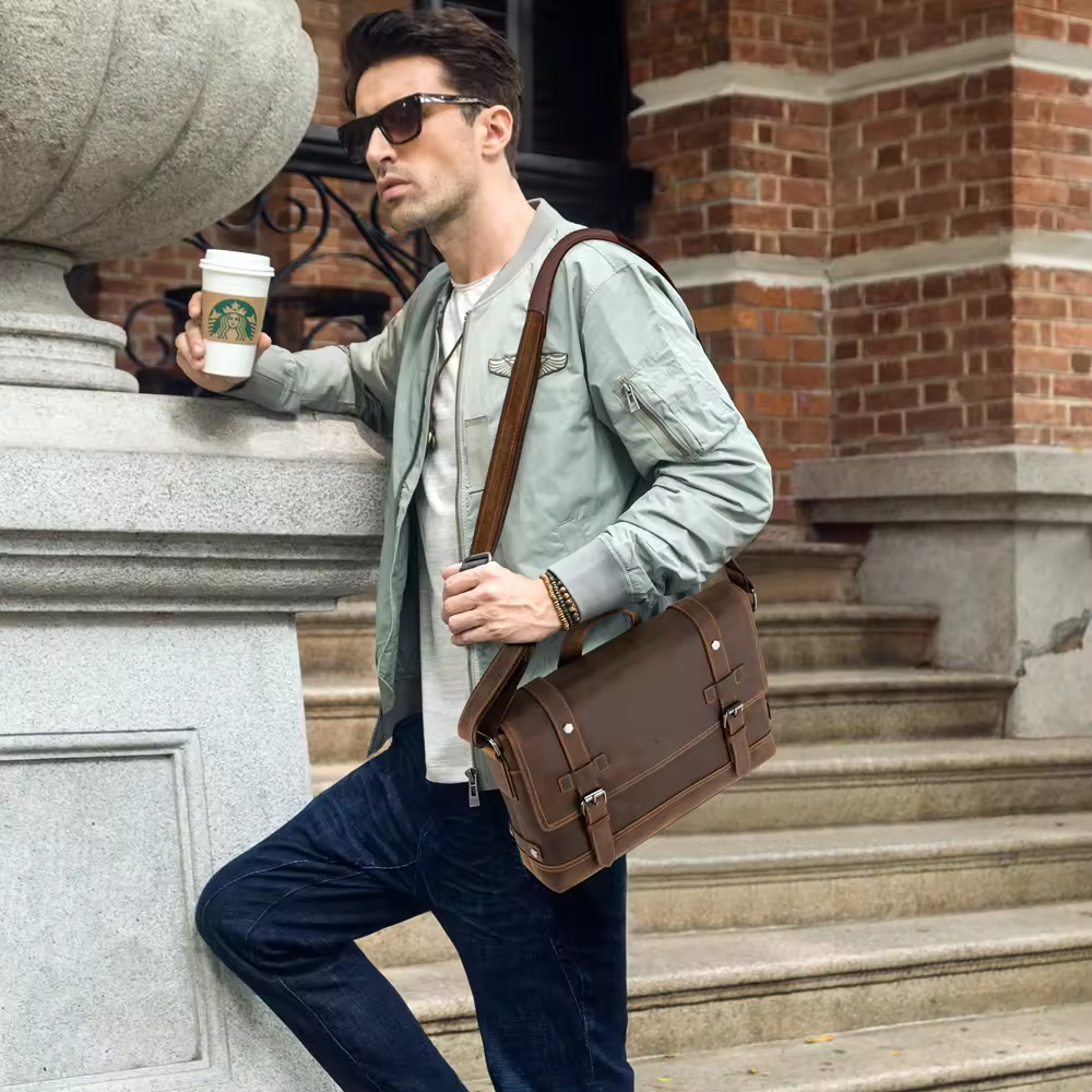 Brown Leather breifcase