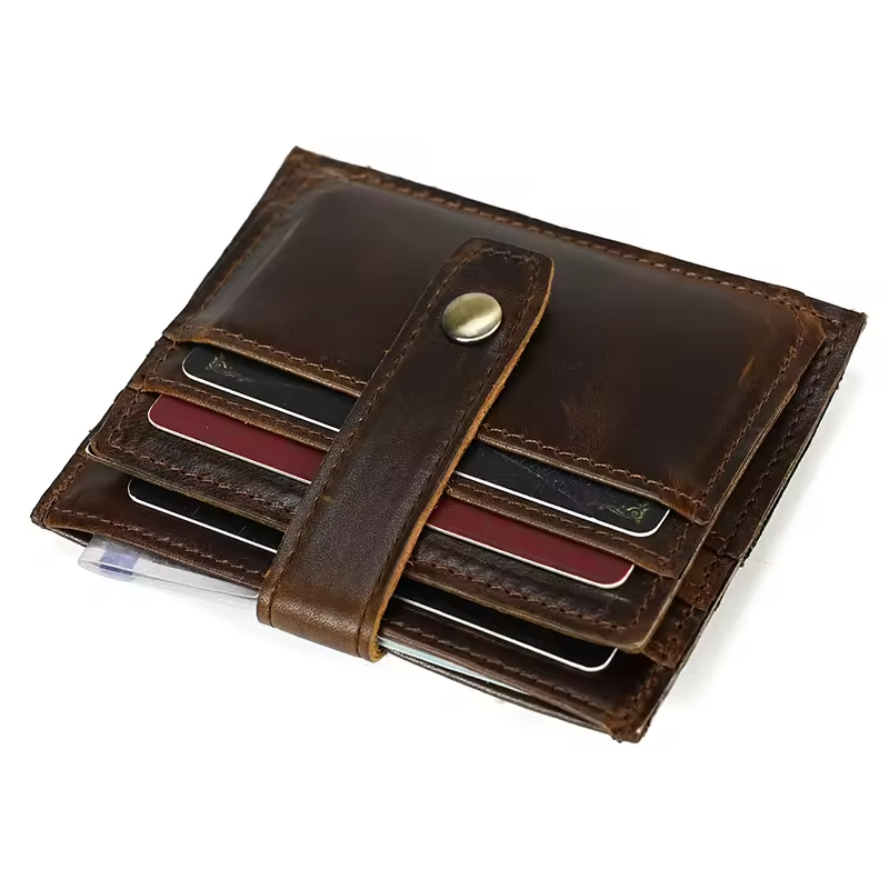 Leather Card Holder Wallet