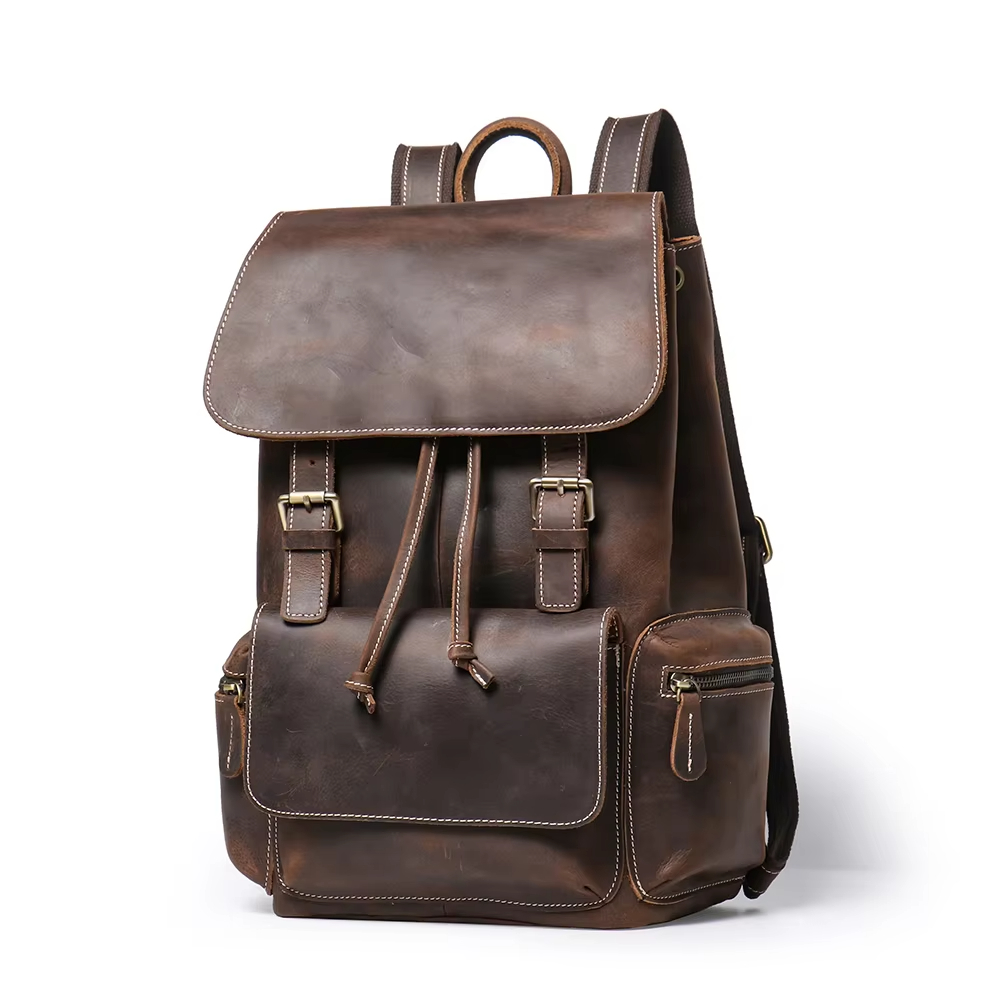 Vintage Leather Backpack