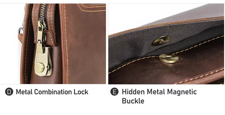 Leather Wallet Clutch