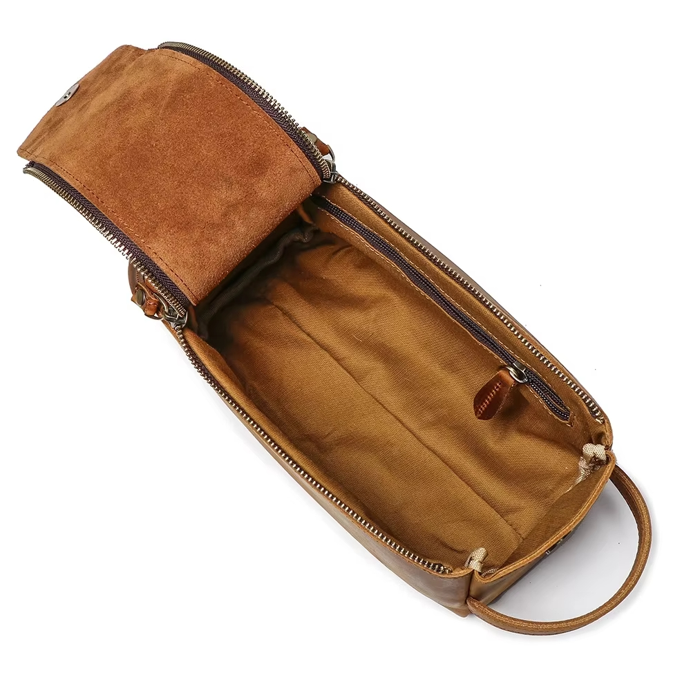 Leather Toiletry Bag