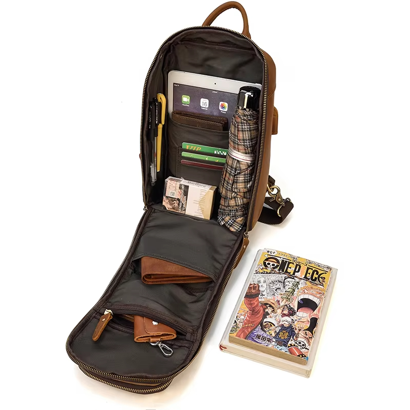 Stylish Brown Sling Bag