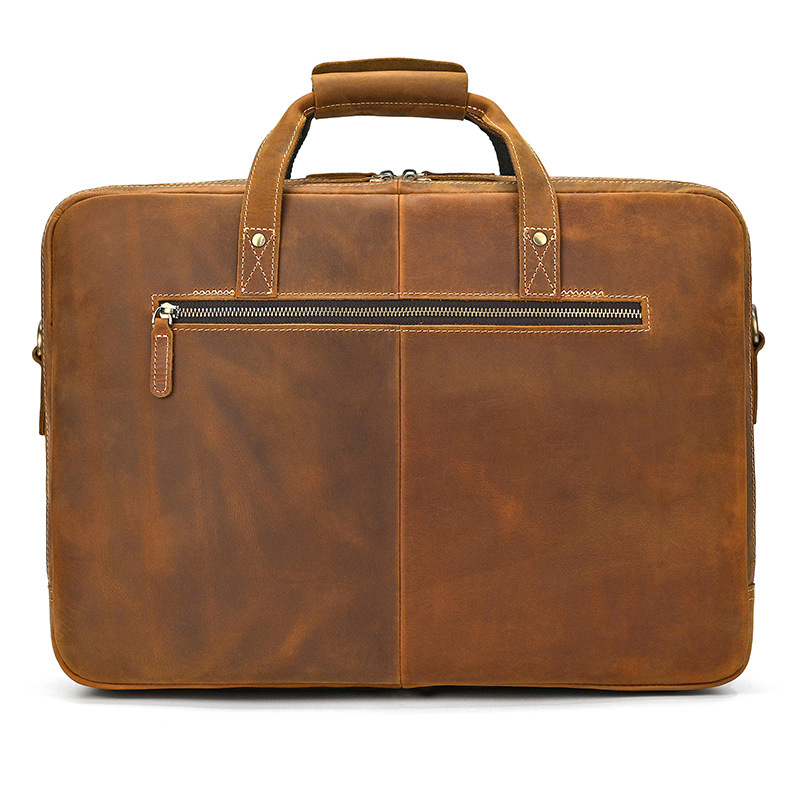 Leather Laptop Briefcase