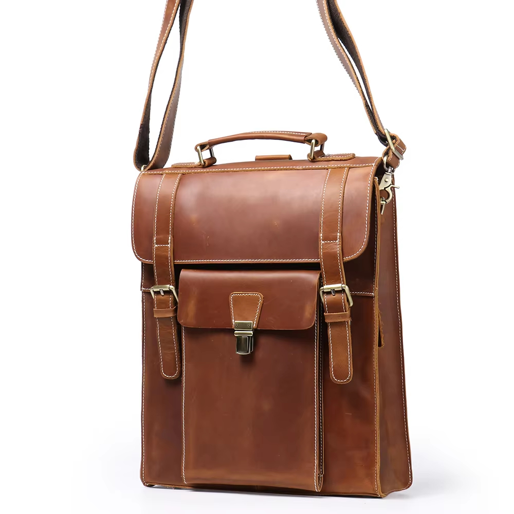 Vintage Leather Backpack