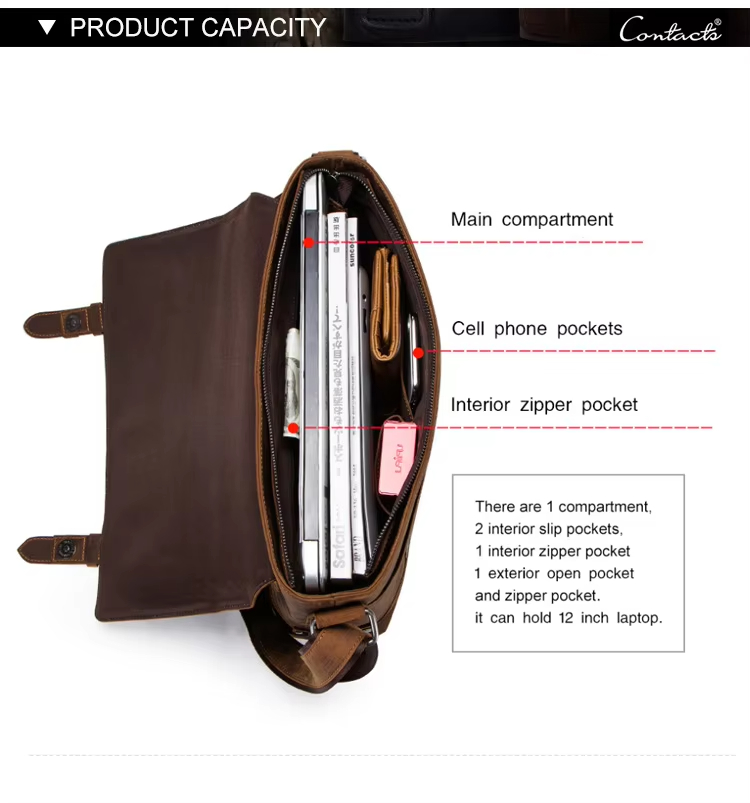 Brown Leather breifcase