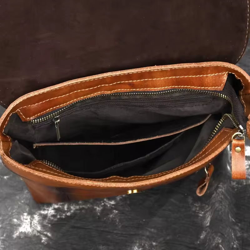 Vintage Leather Backpack