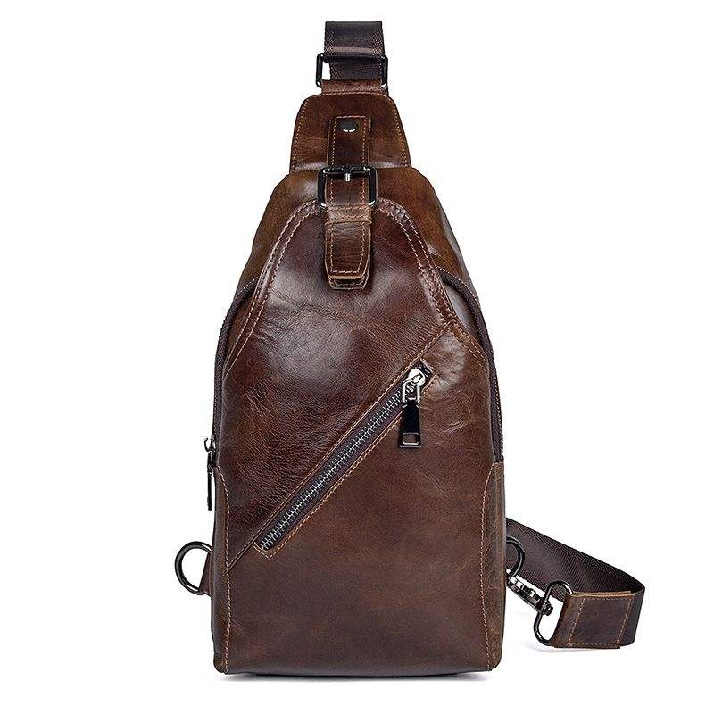 Genuine Leather Sling Bag