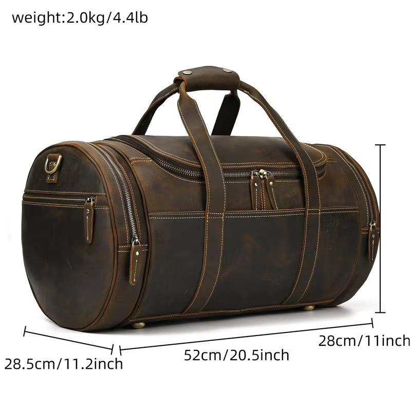 Leather Duffle Bag