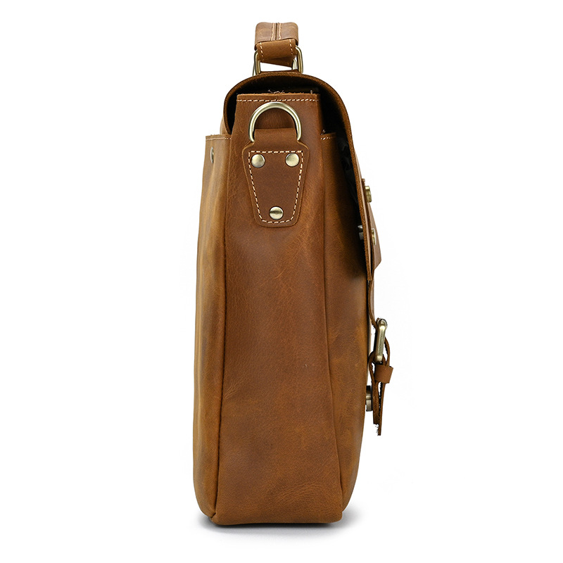 Premium Leather Messenger Bag