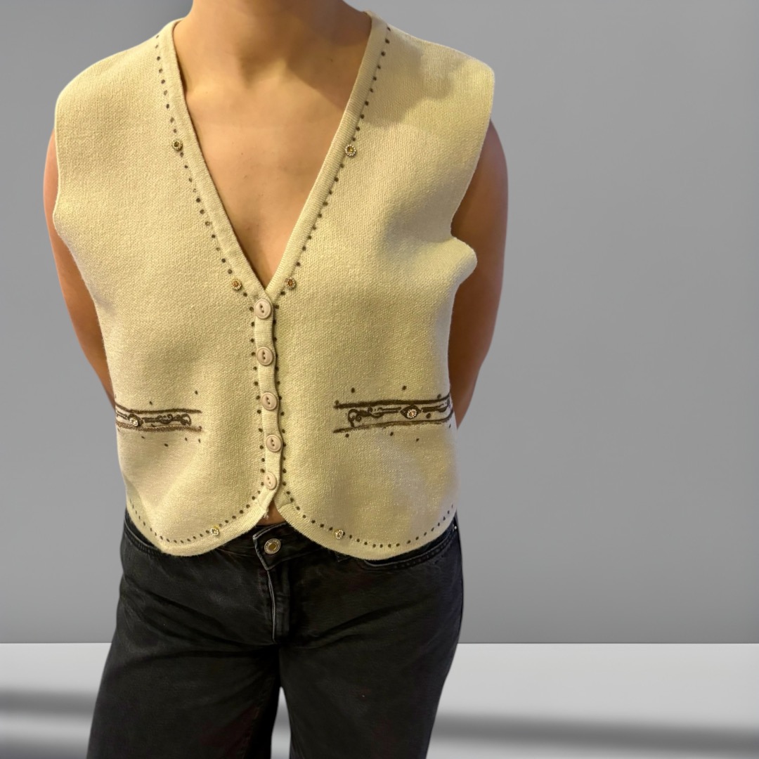 Gilet sans manches Taille Unique