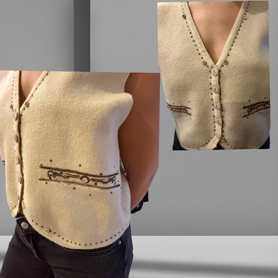 Gilet sans manches Taille Unique