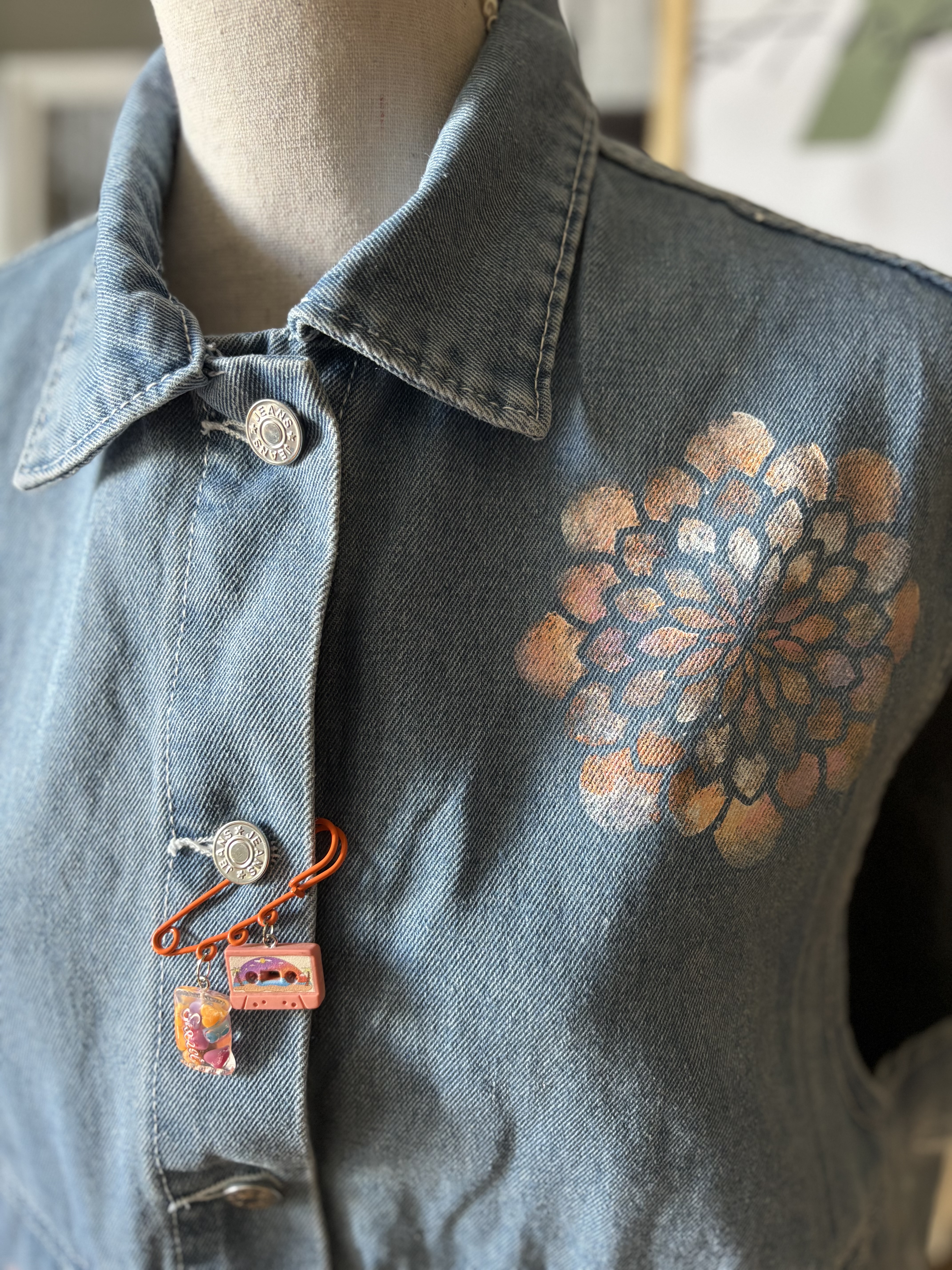 Gilet en jean sans manches
