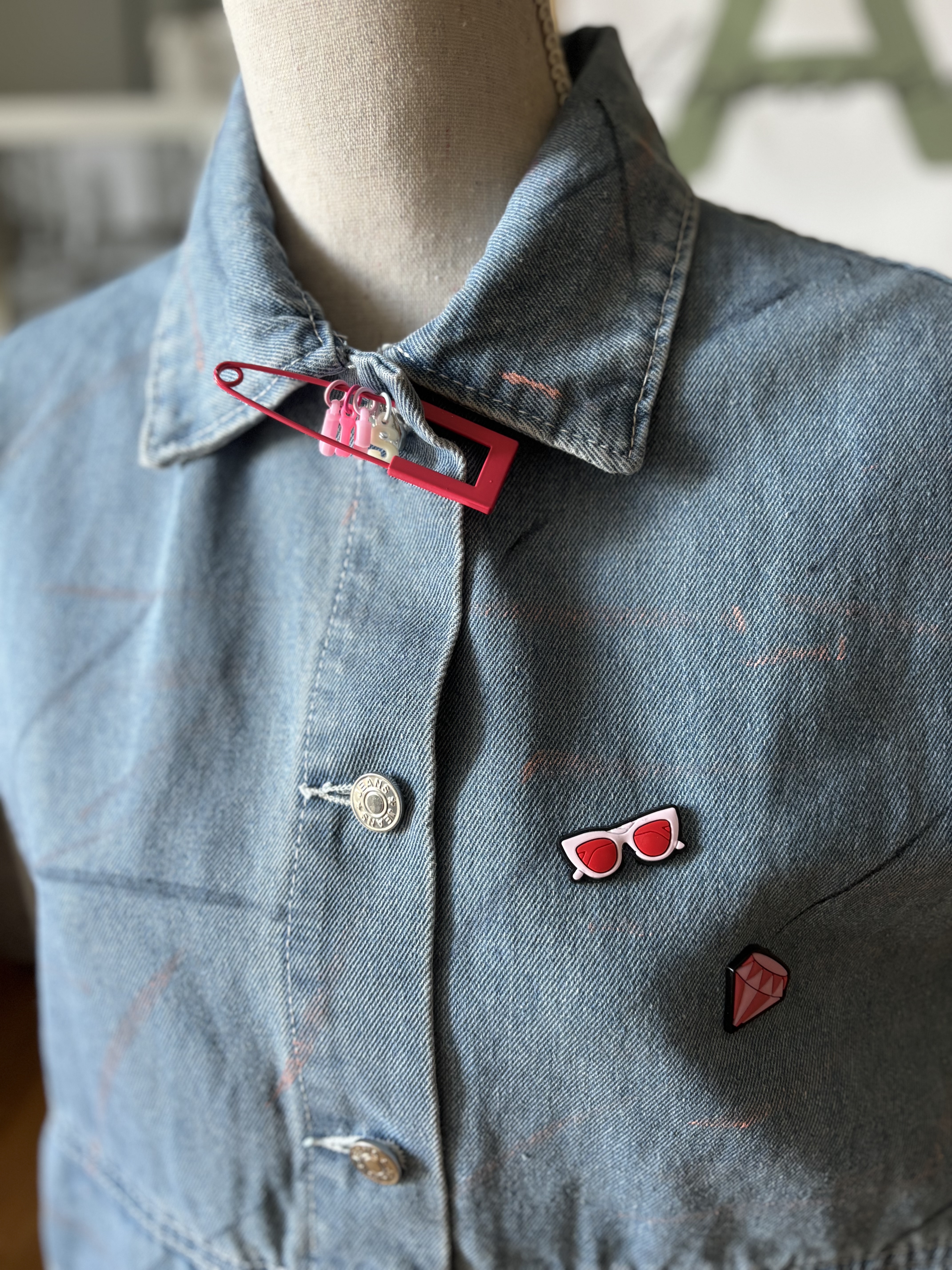 Gilet en jean sans manches