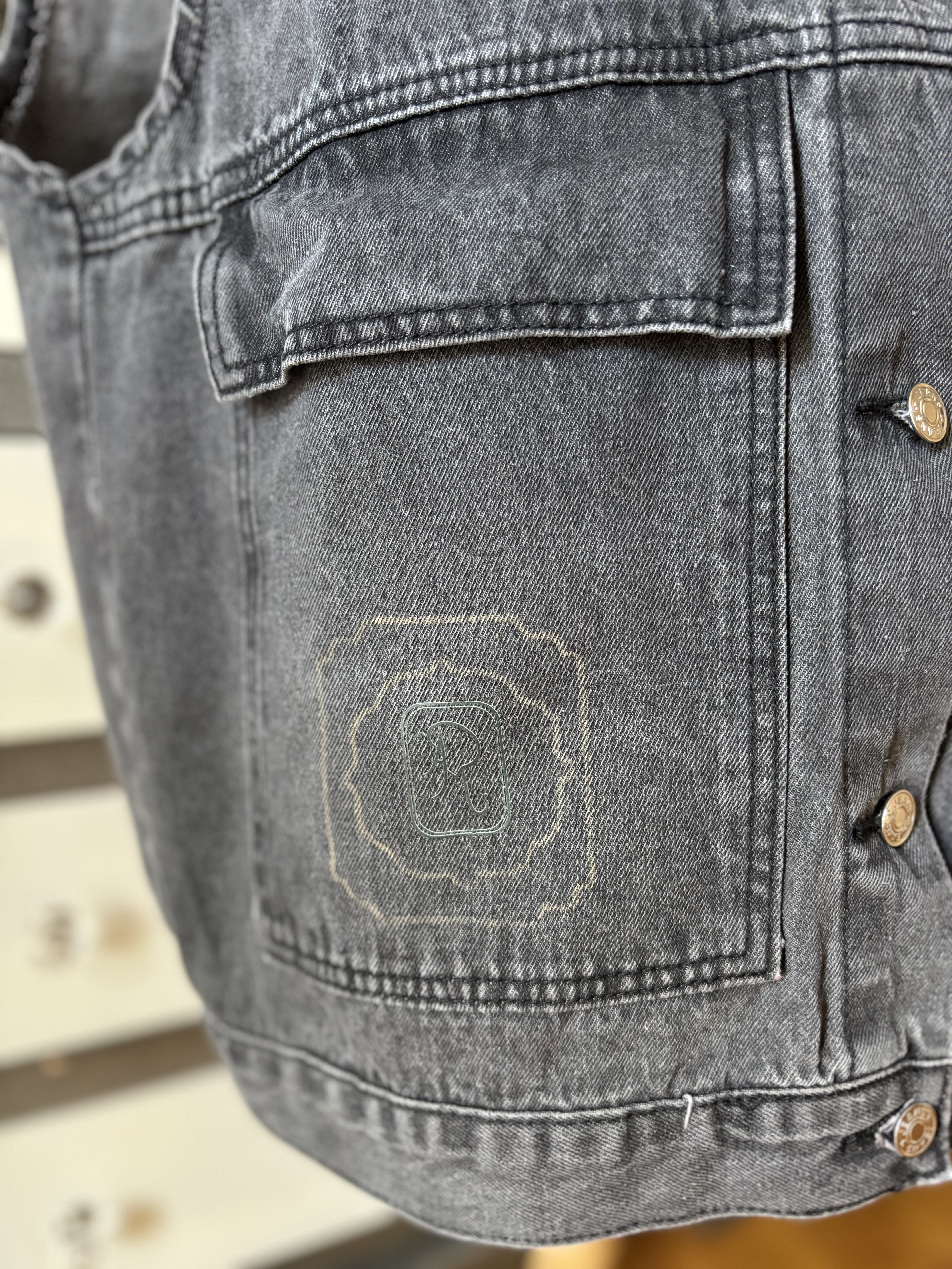 Gilet en jeans sans manches