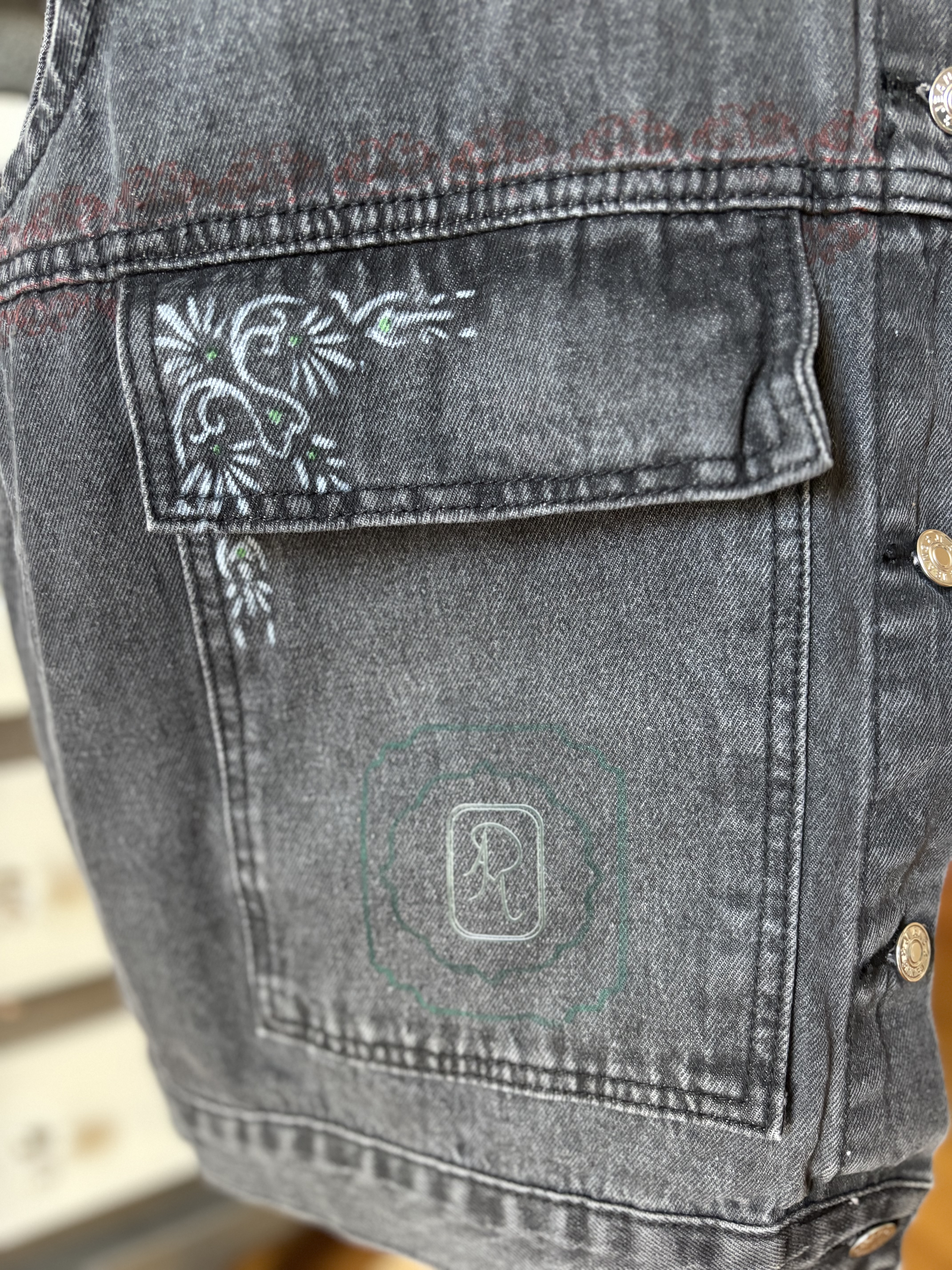 Gilet en jeans sans manches