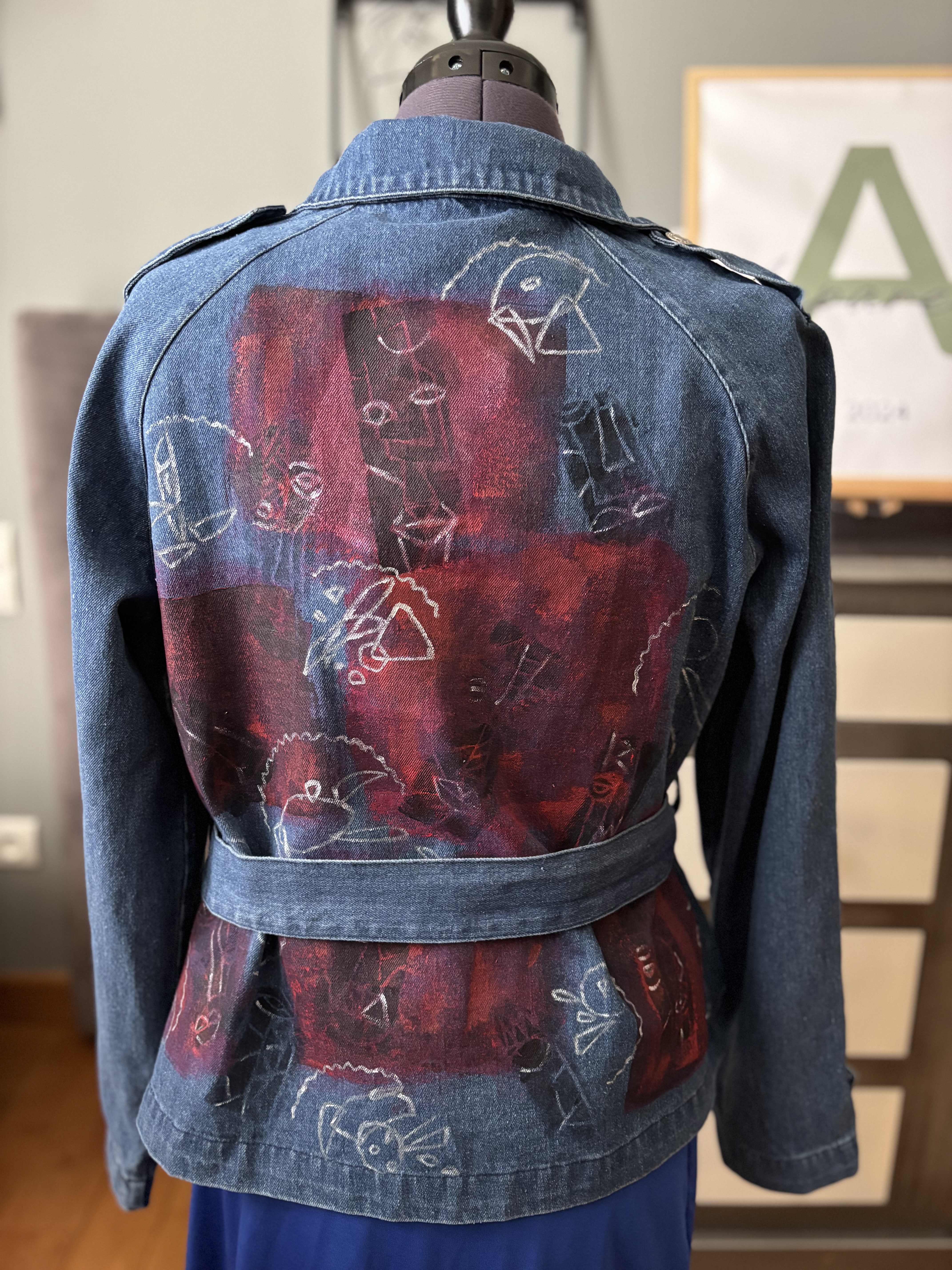 Trench en jean