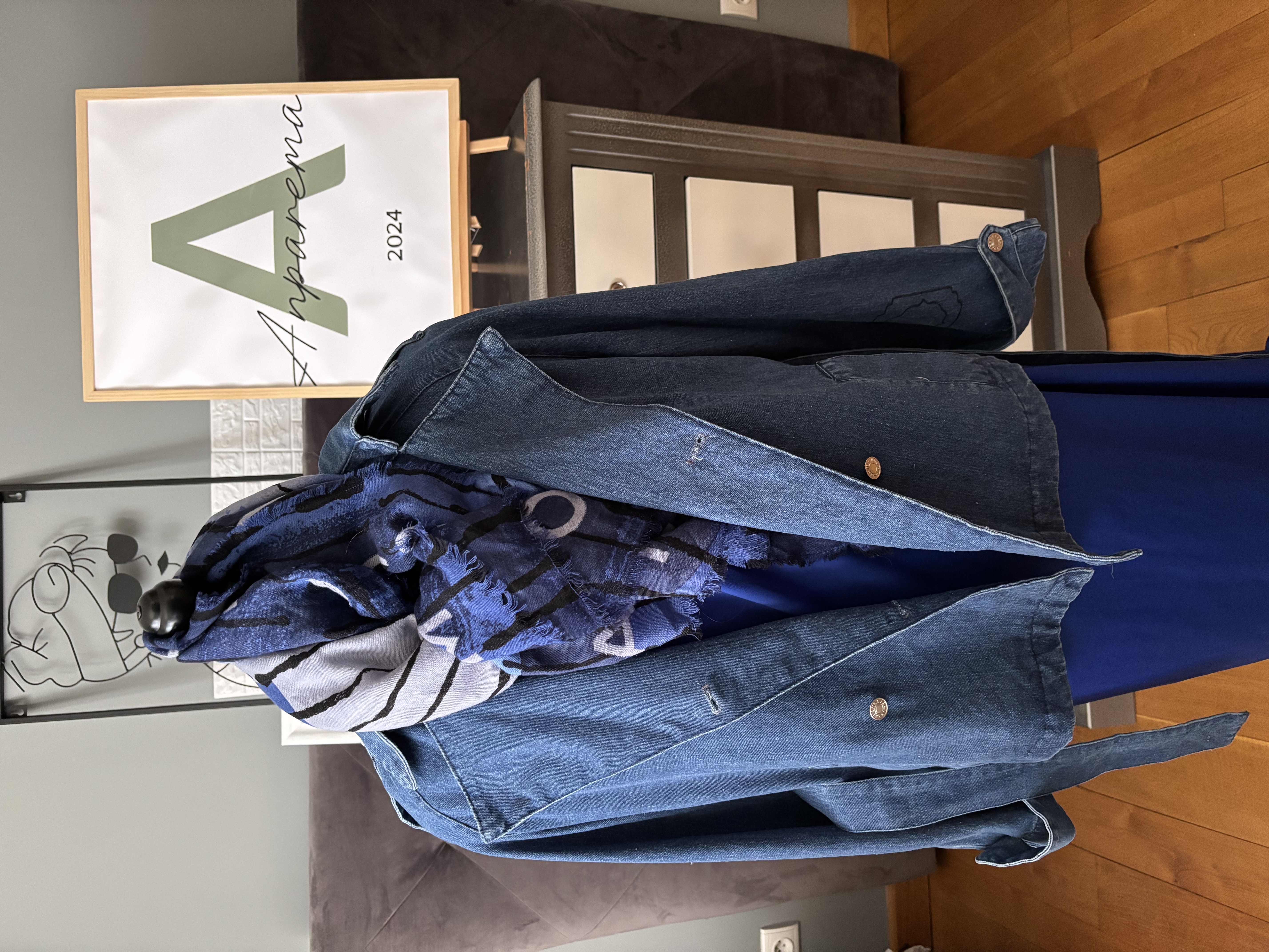 Trench en jean