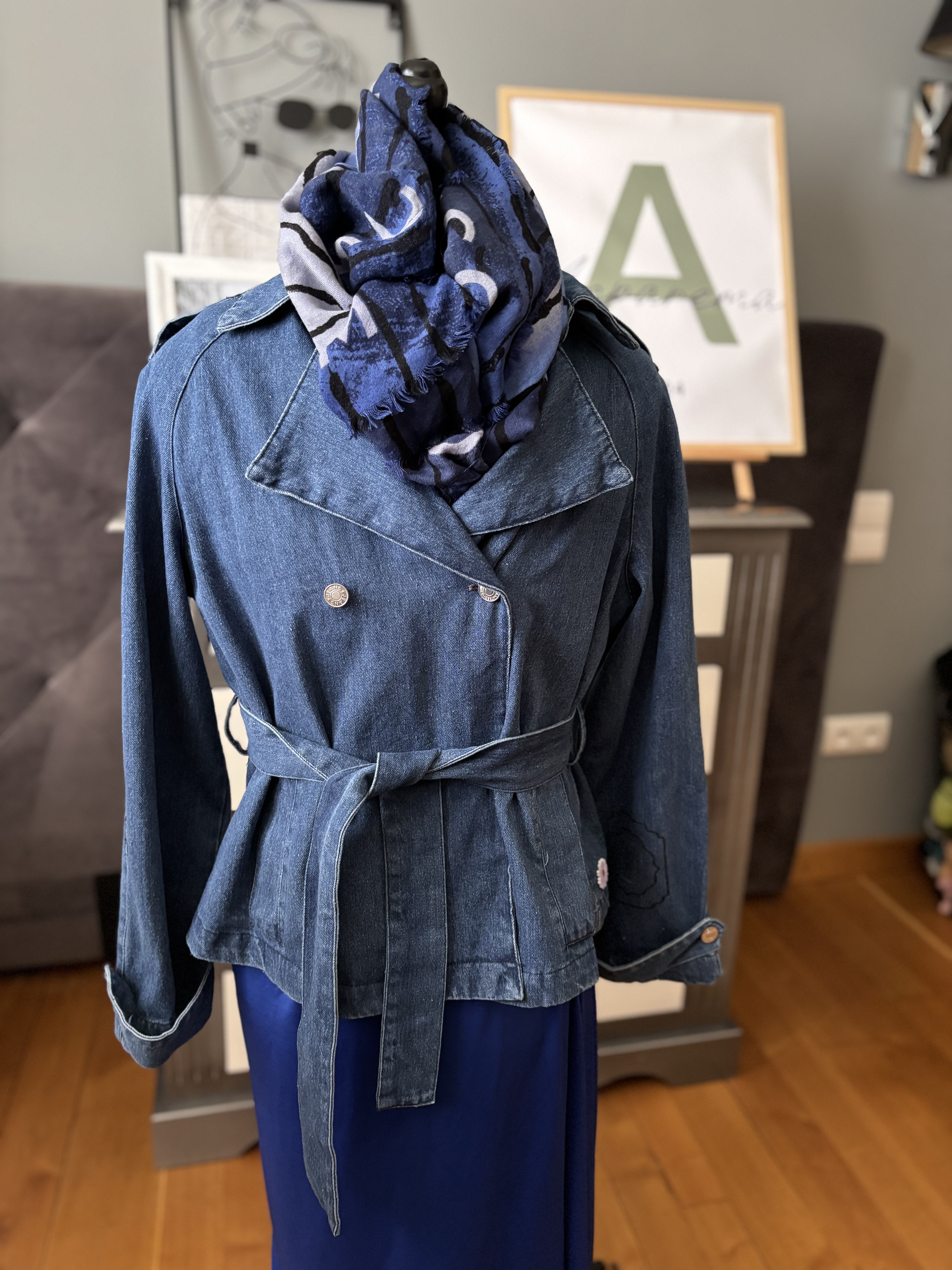 Trench en jean