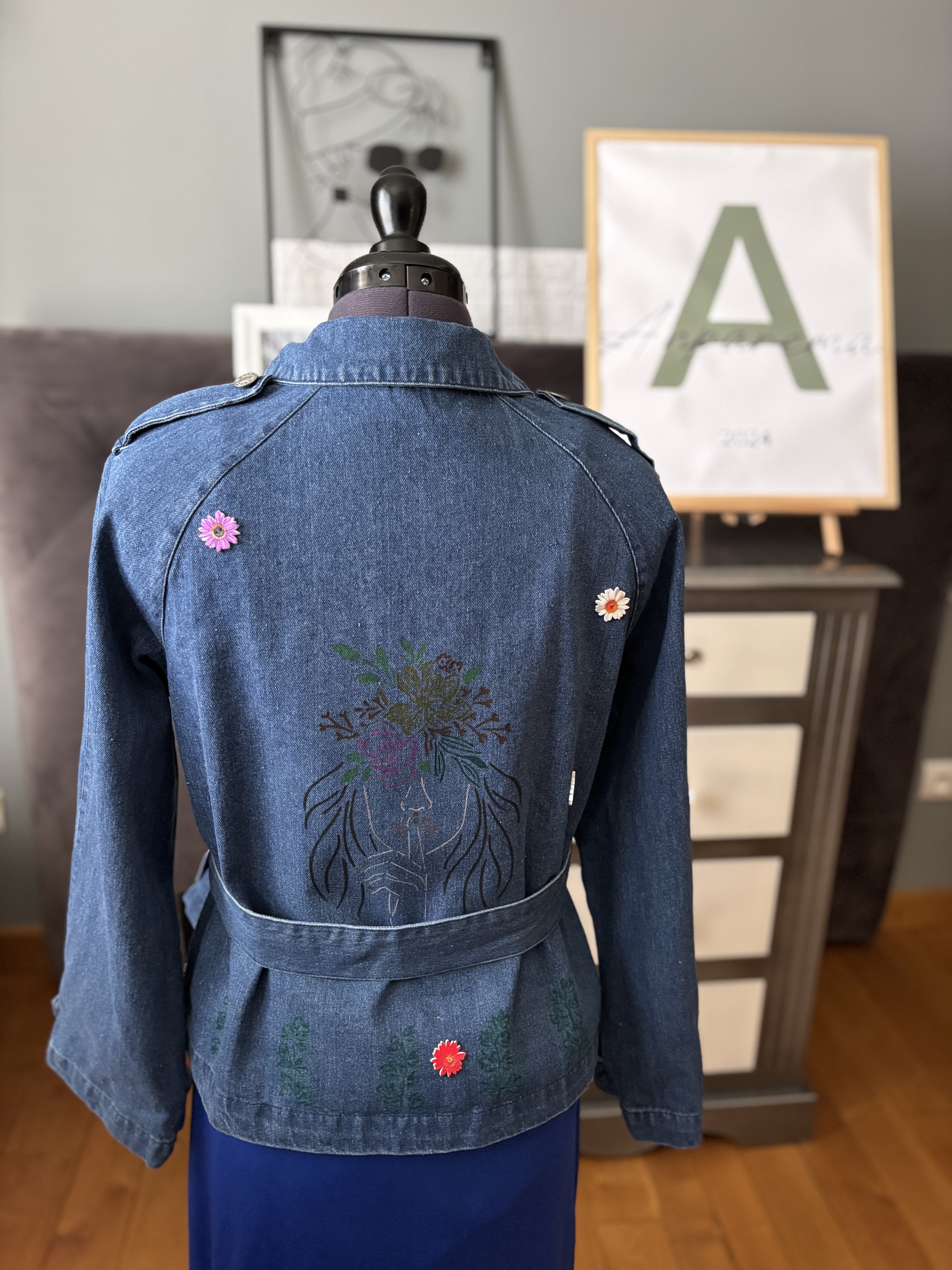 Trench en jean
