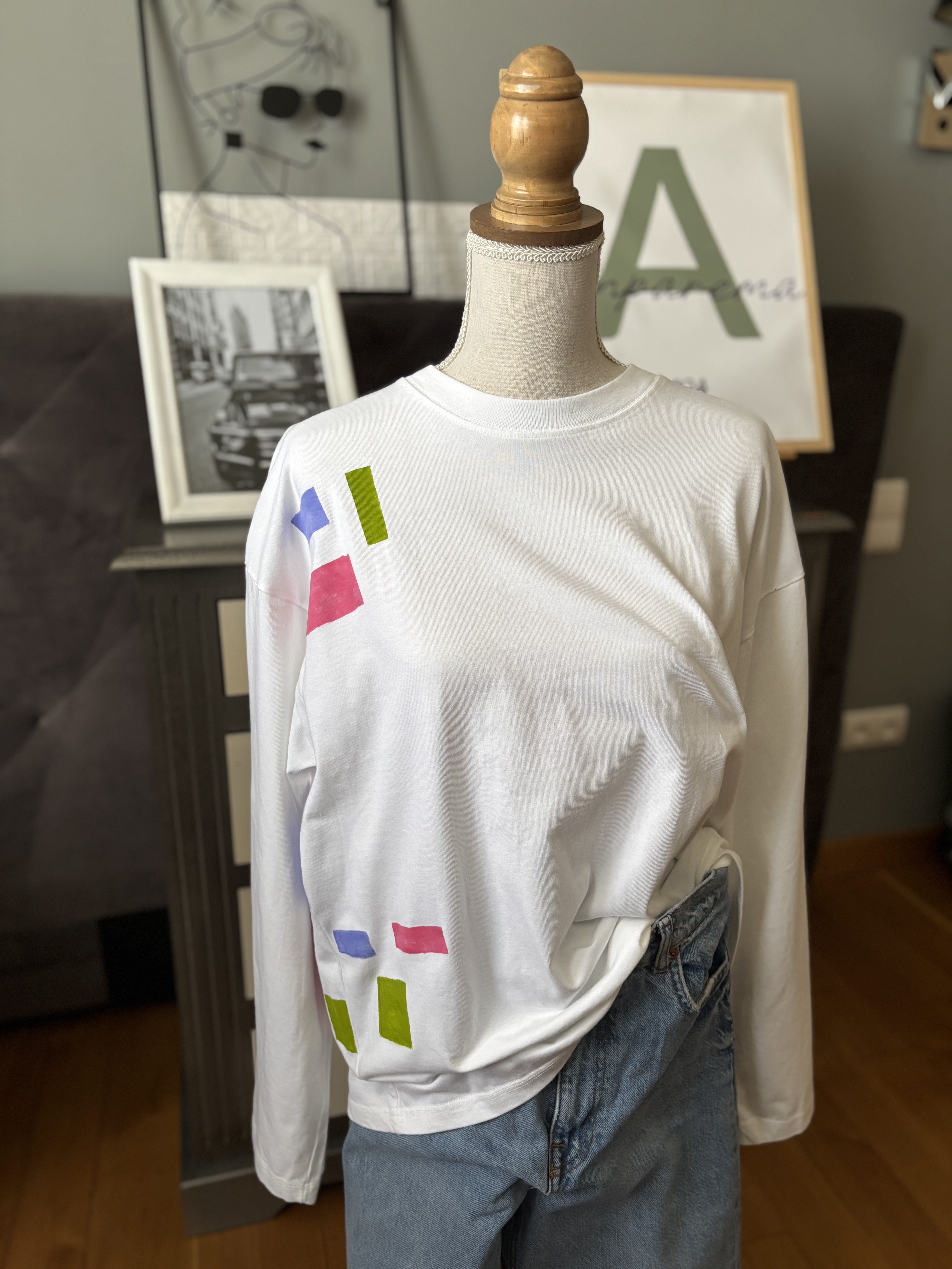 T-shirt mixte à manches longues