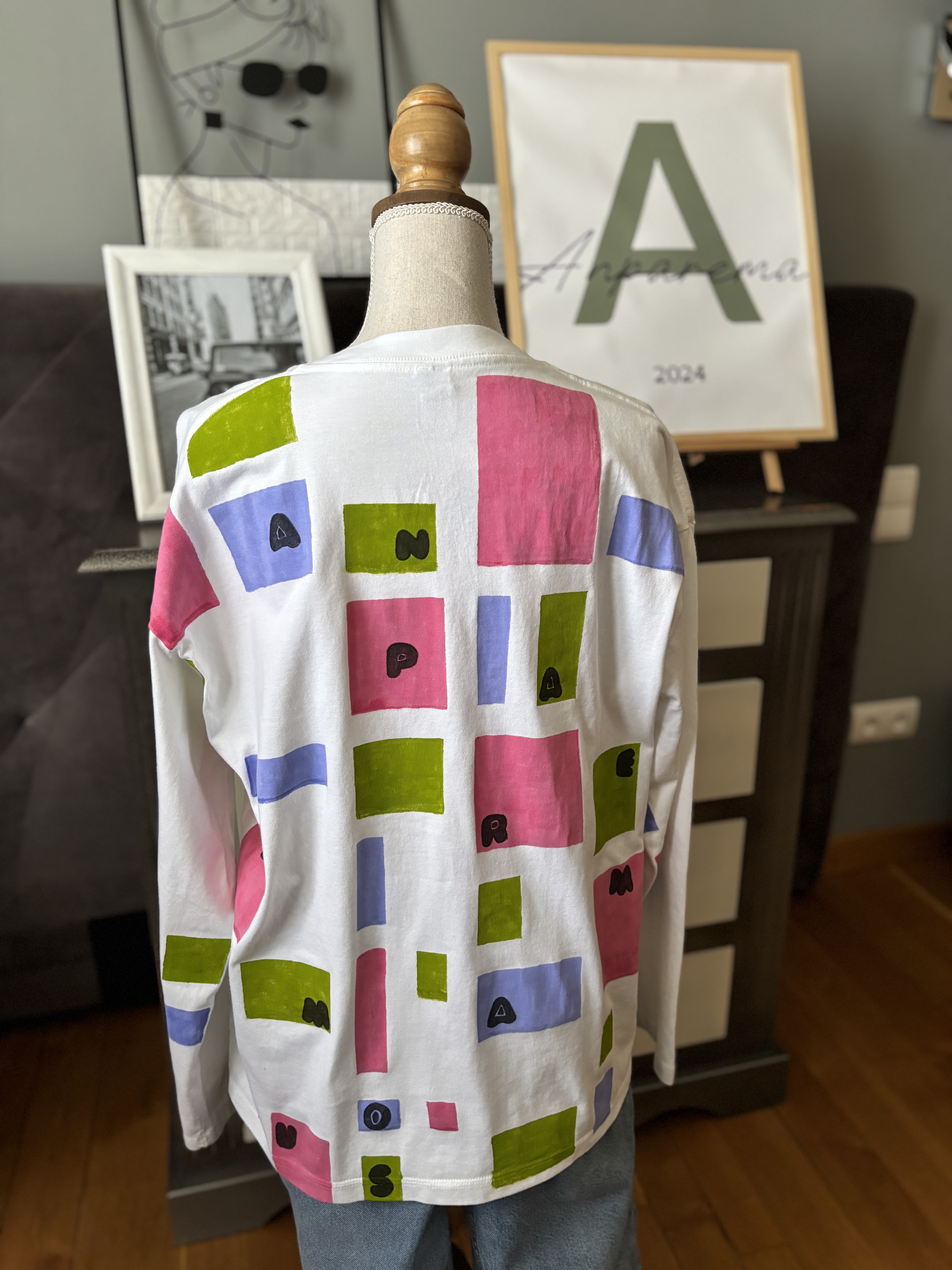 T-shirt mixte à manches longues