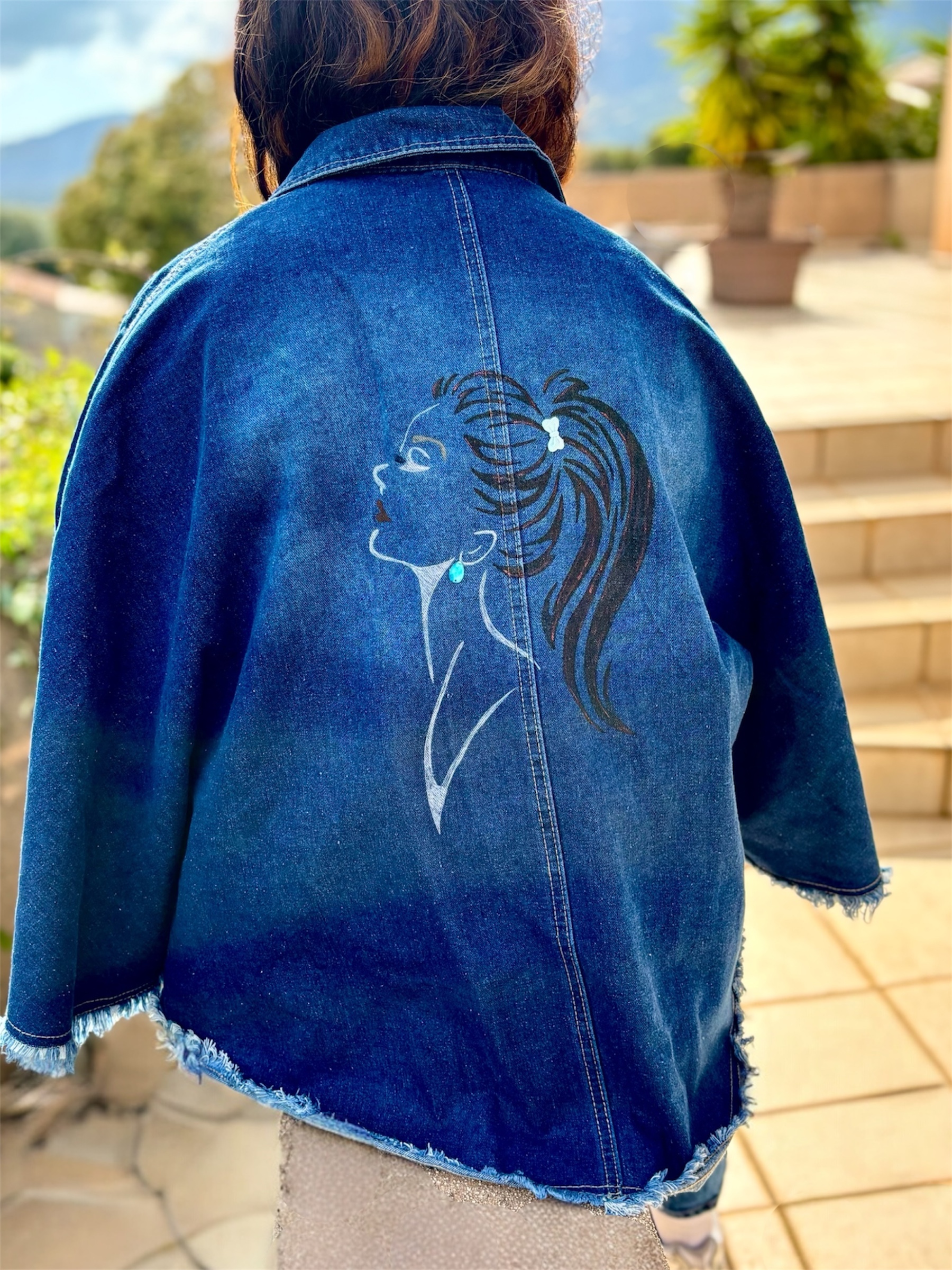 Veste en jean