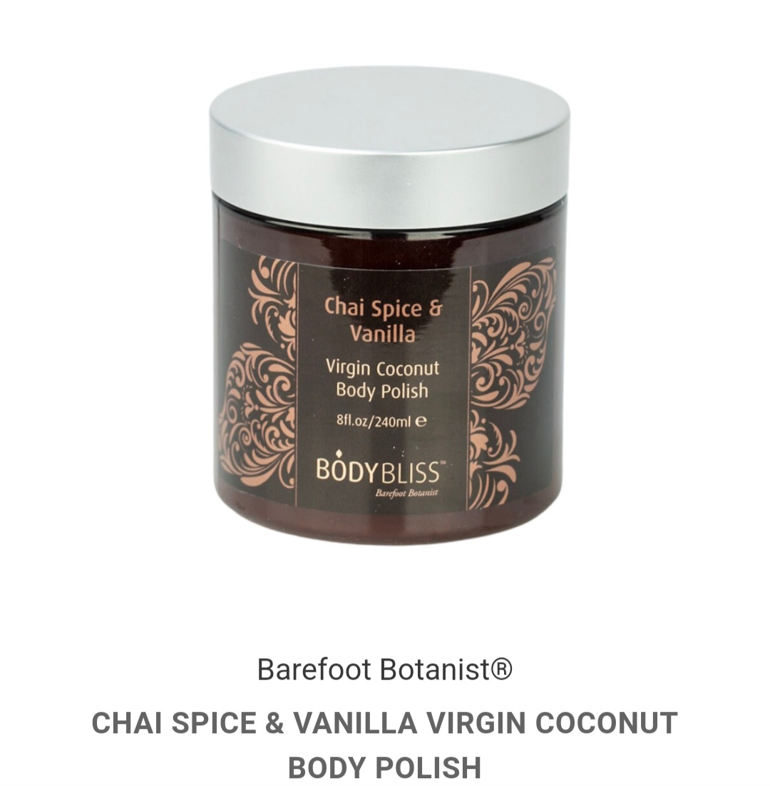 Chai Spice & Vanilla Virgin Coconut Body Polish
