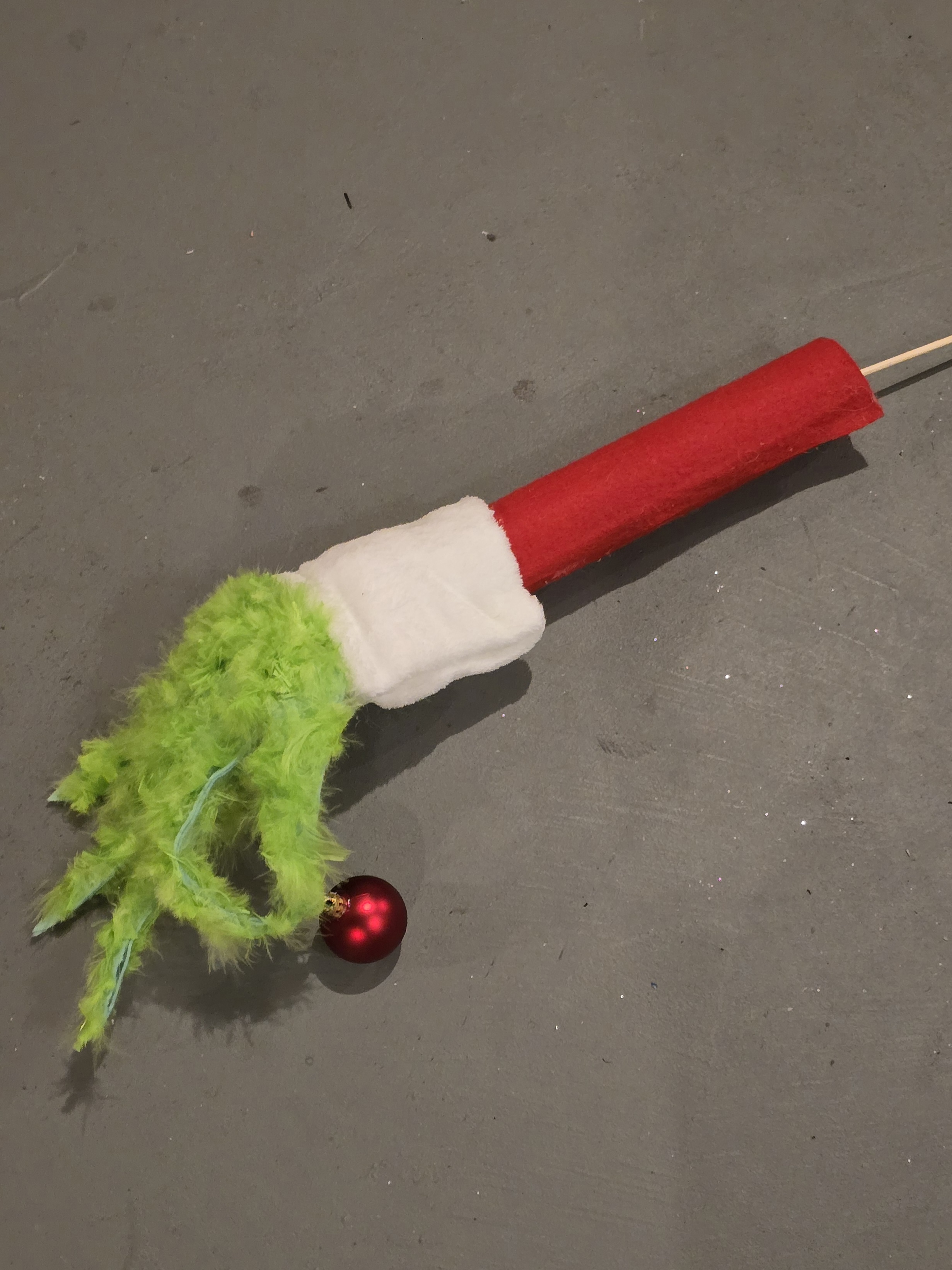 Grinch Hand Christmas Decoration