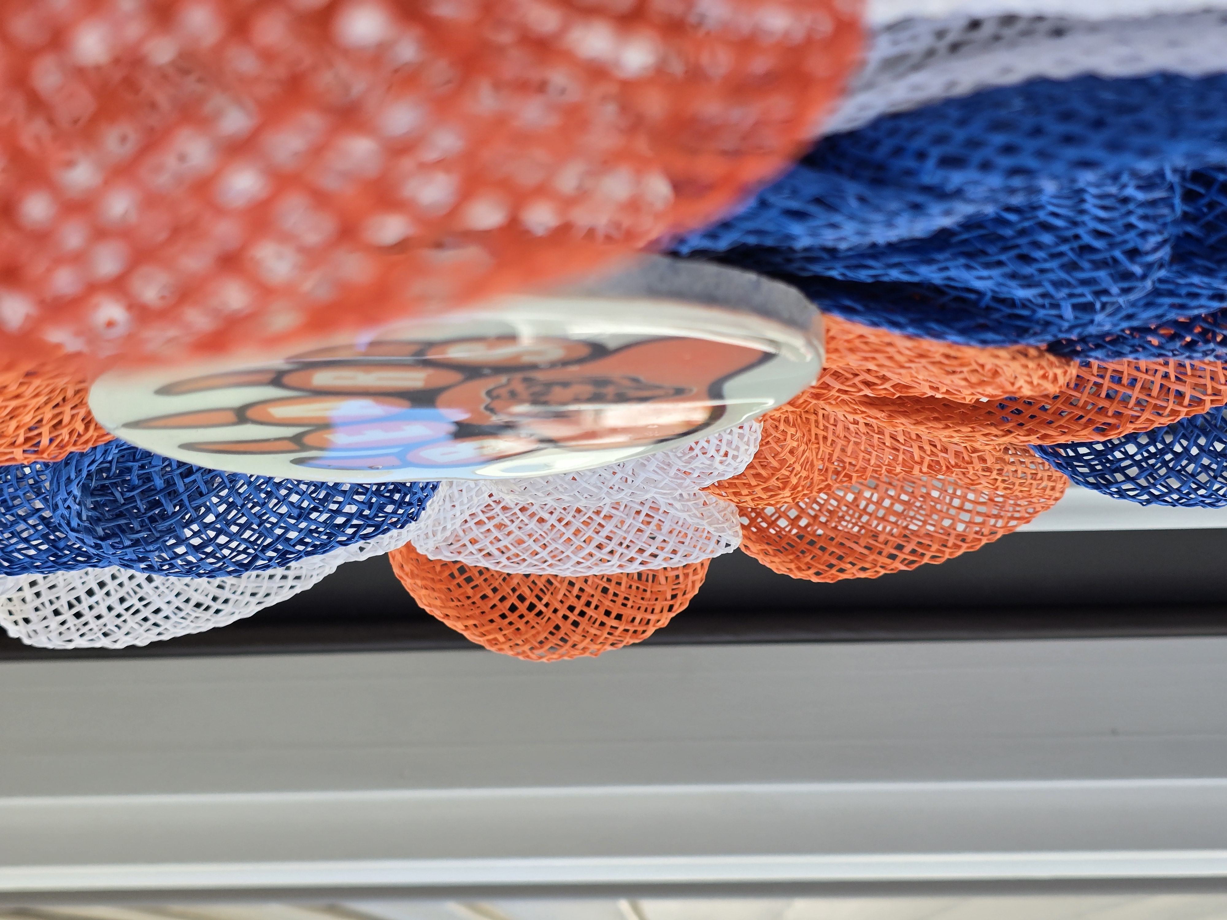 Bears Team Claw Mesh Wreath