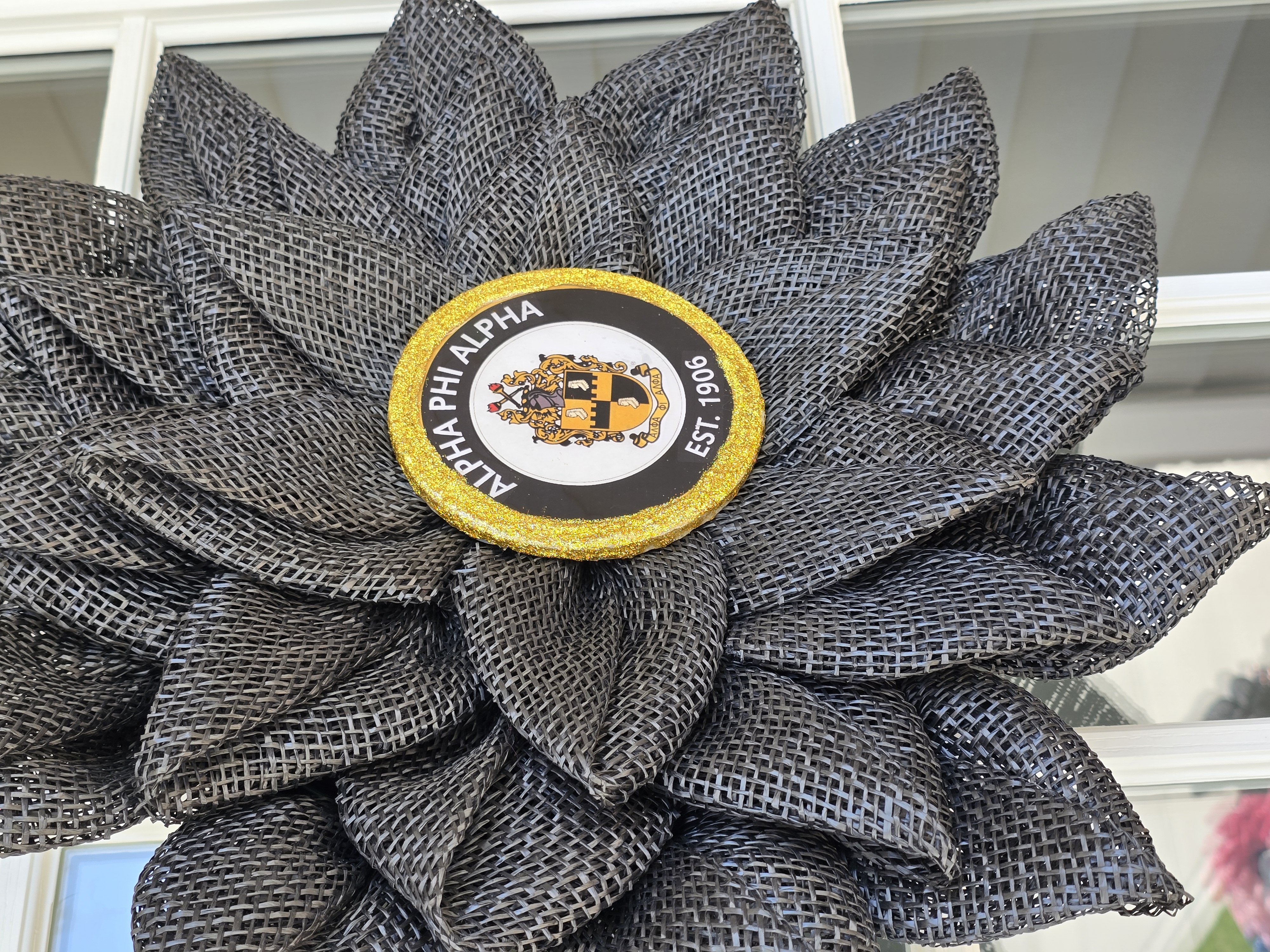 Alphs Phi Alpha Center Indoor /Outdoor Decorative Wreath