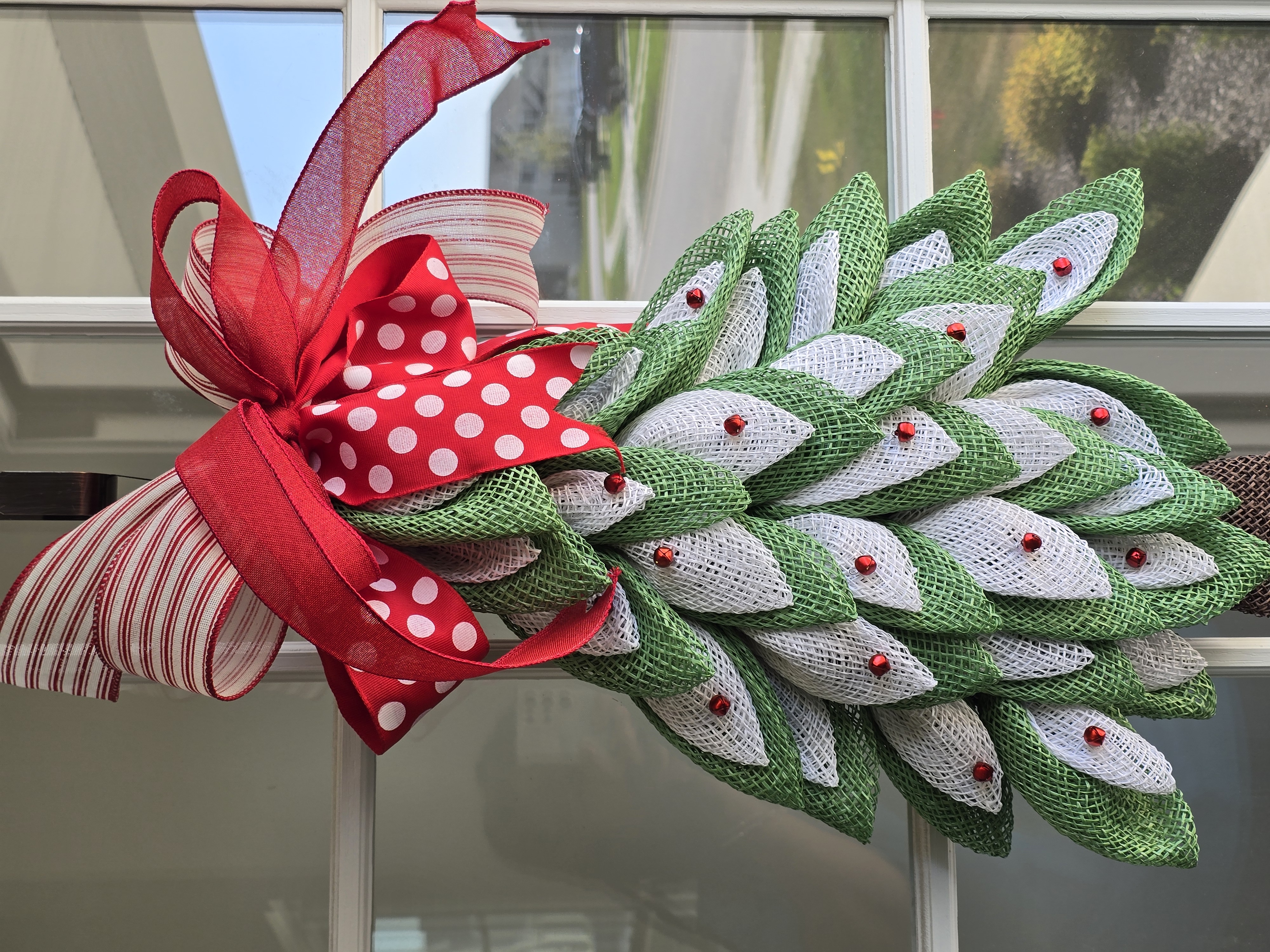 Timeless Holiday Charm: Handcrafted Christmas Wreath