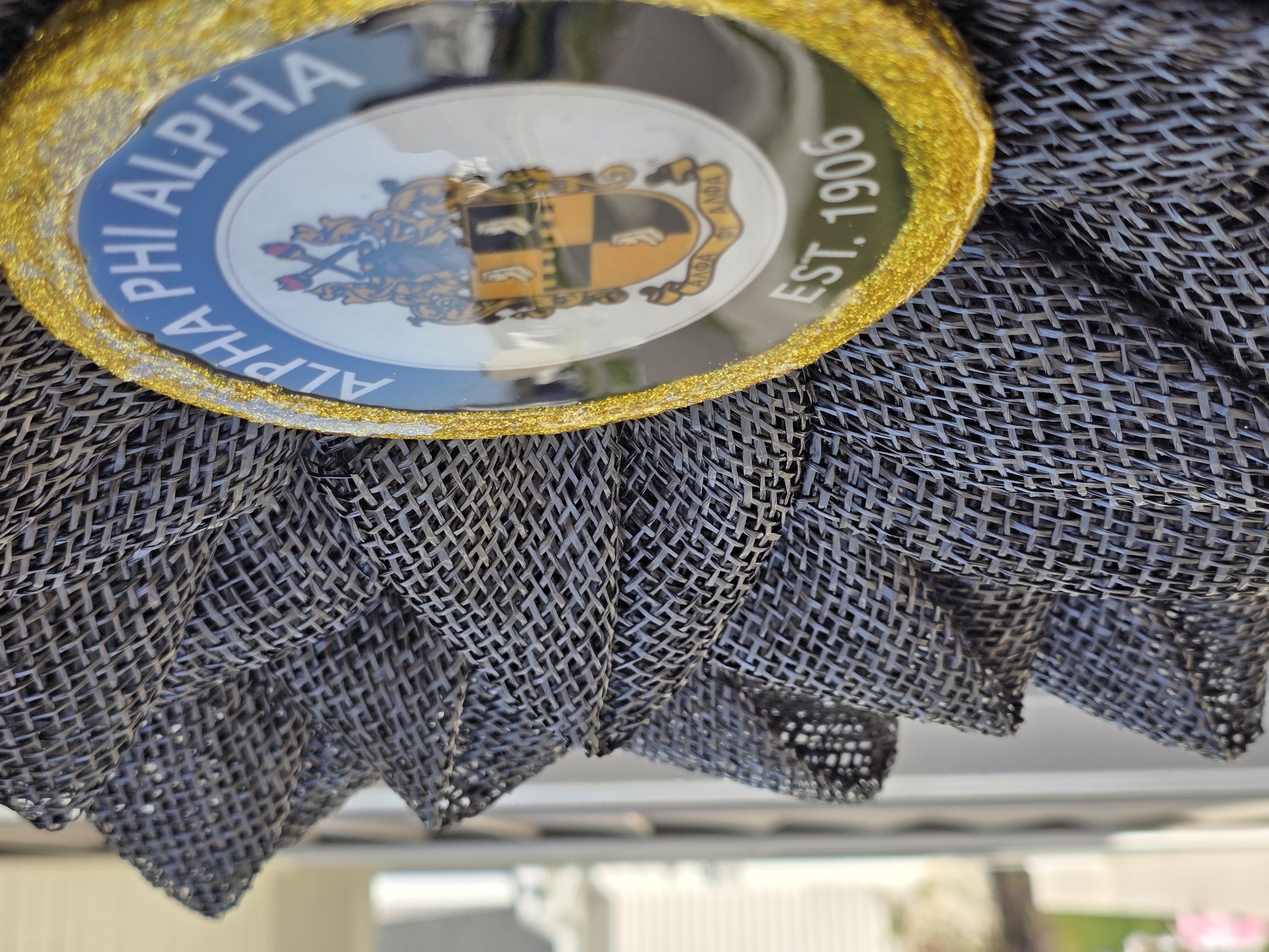 Alphs Phi Alpha Center Indoor /Outdoor Decorative Wreath