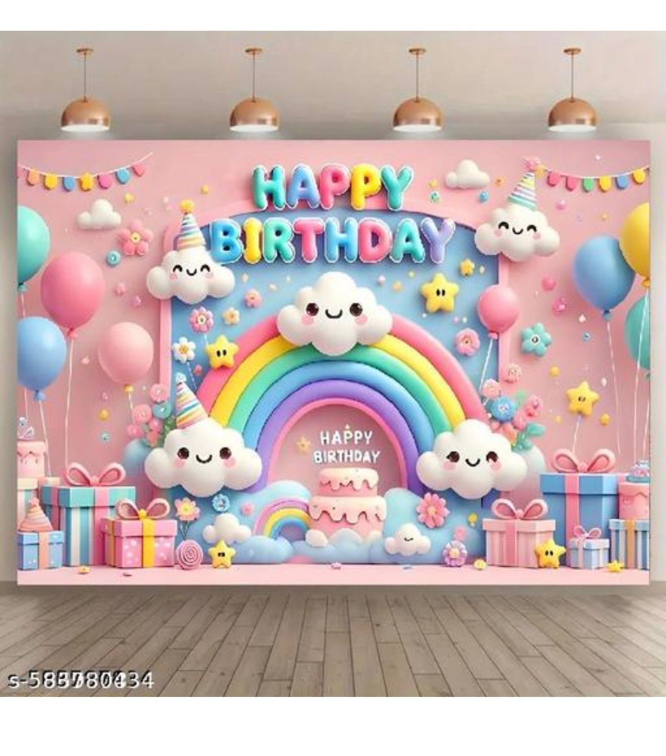 Rainbow Happy Birthday Theme