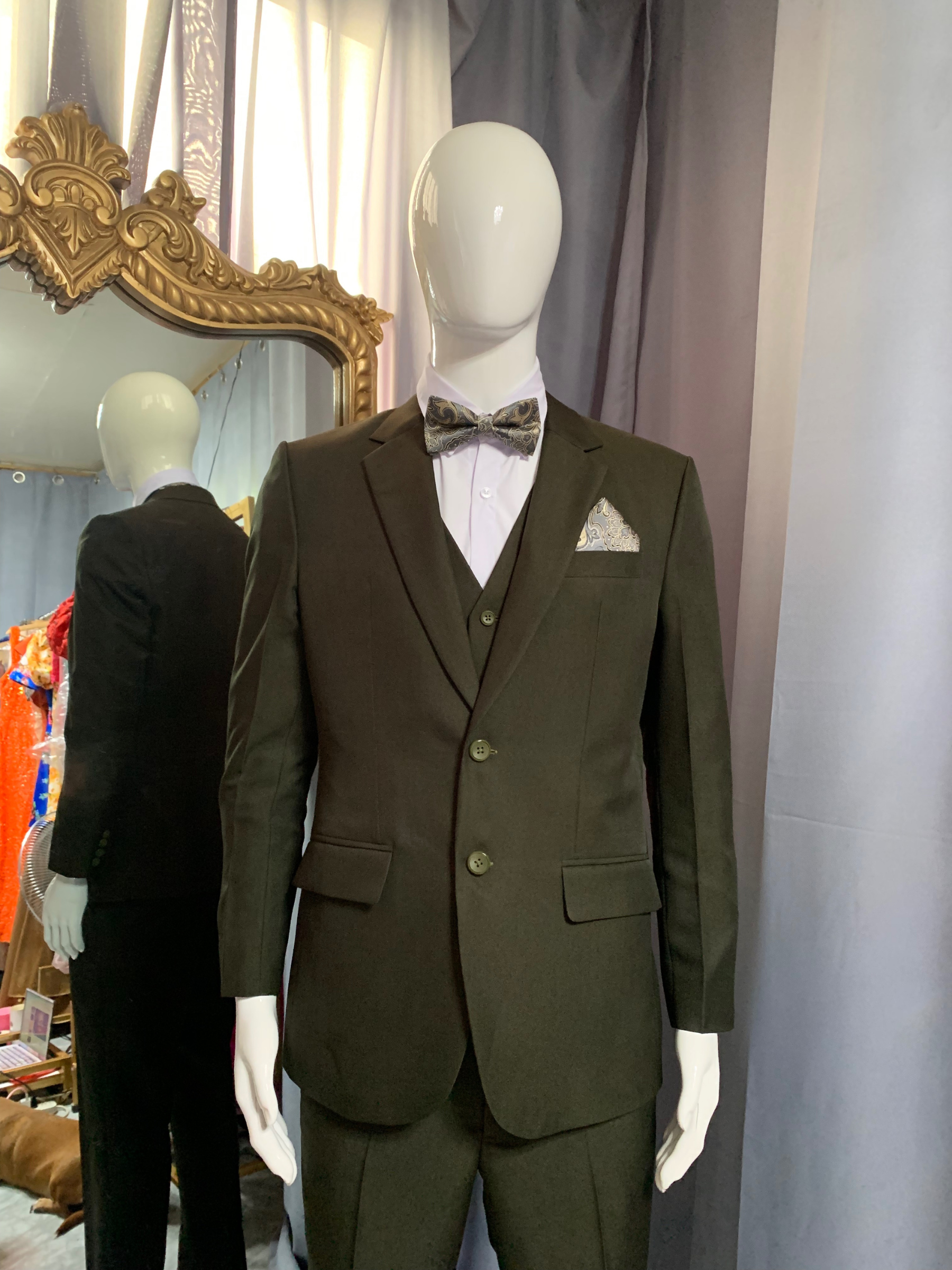 Olive Green Suit