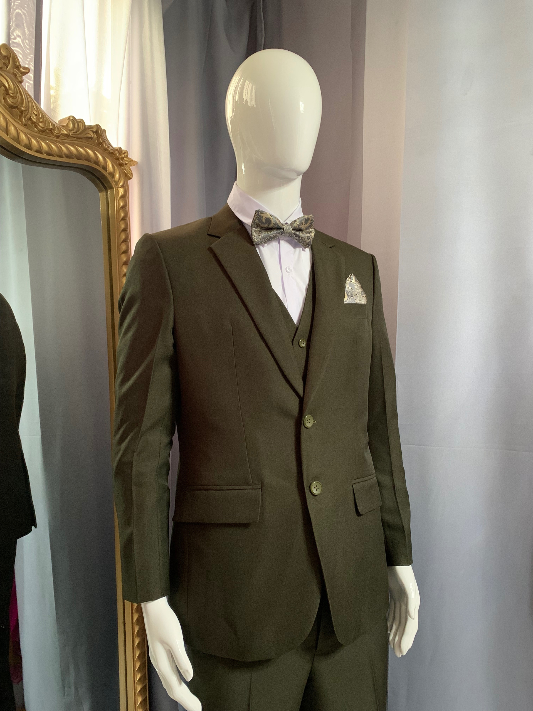 Olive Green Suit