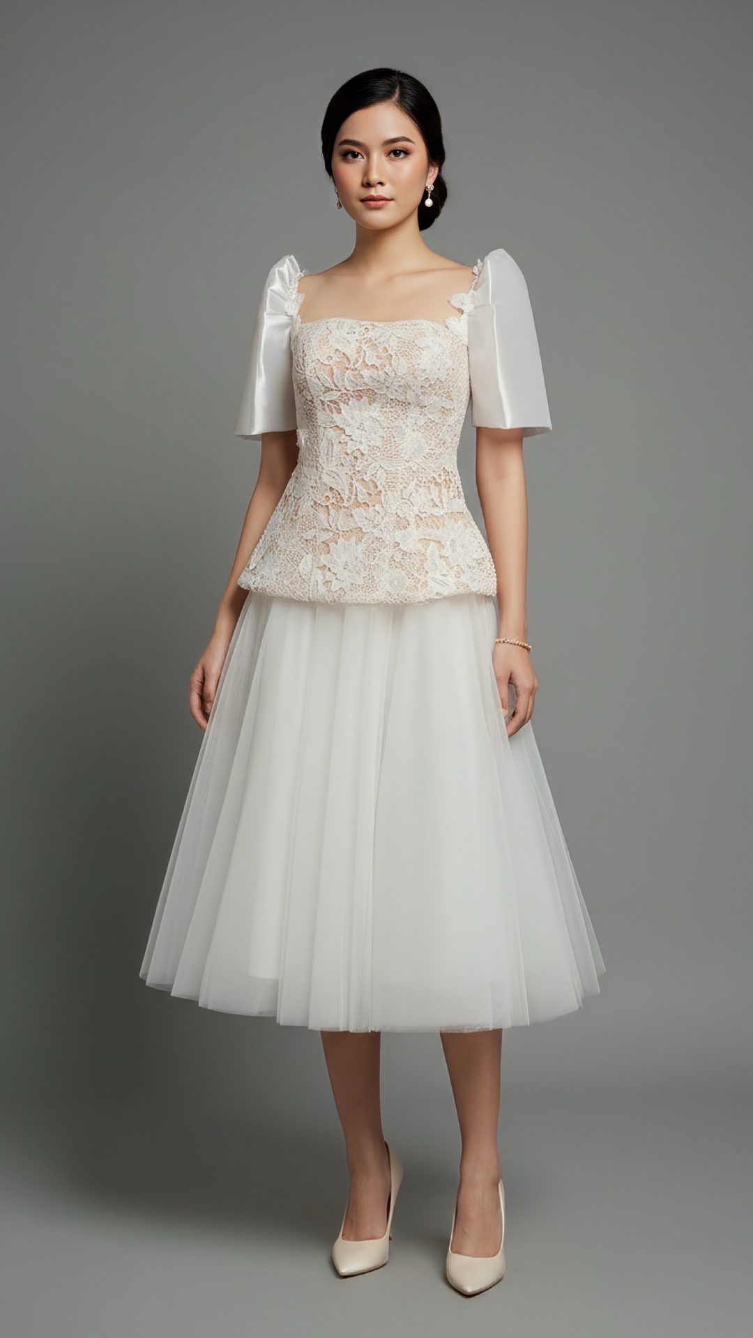 Warm Filipiniana Set