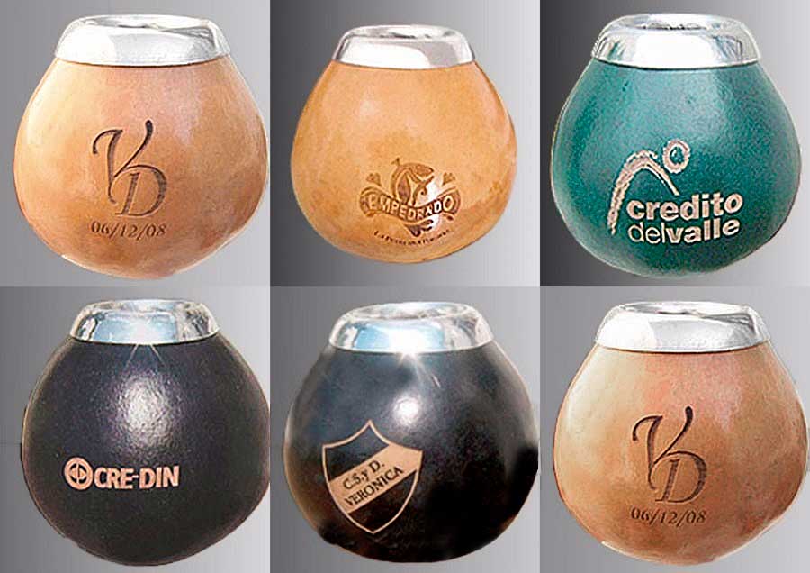 Mates de Calabaza Personalizados tamaño chico
