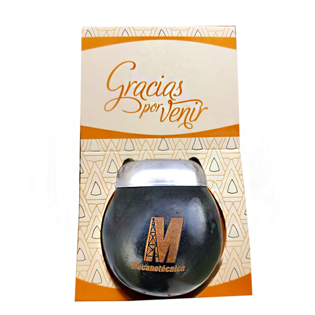 Mates de Calabaza Personalizados tamaño familiar. Virola lisa