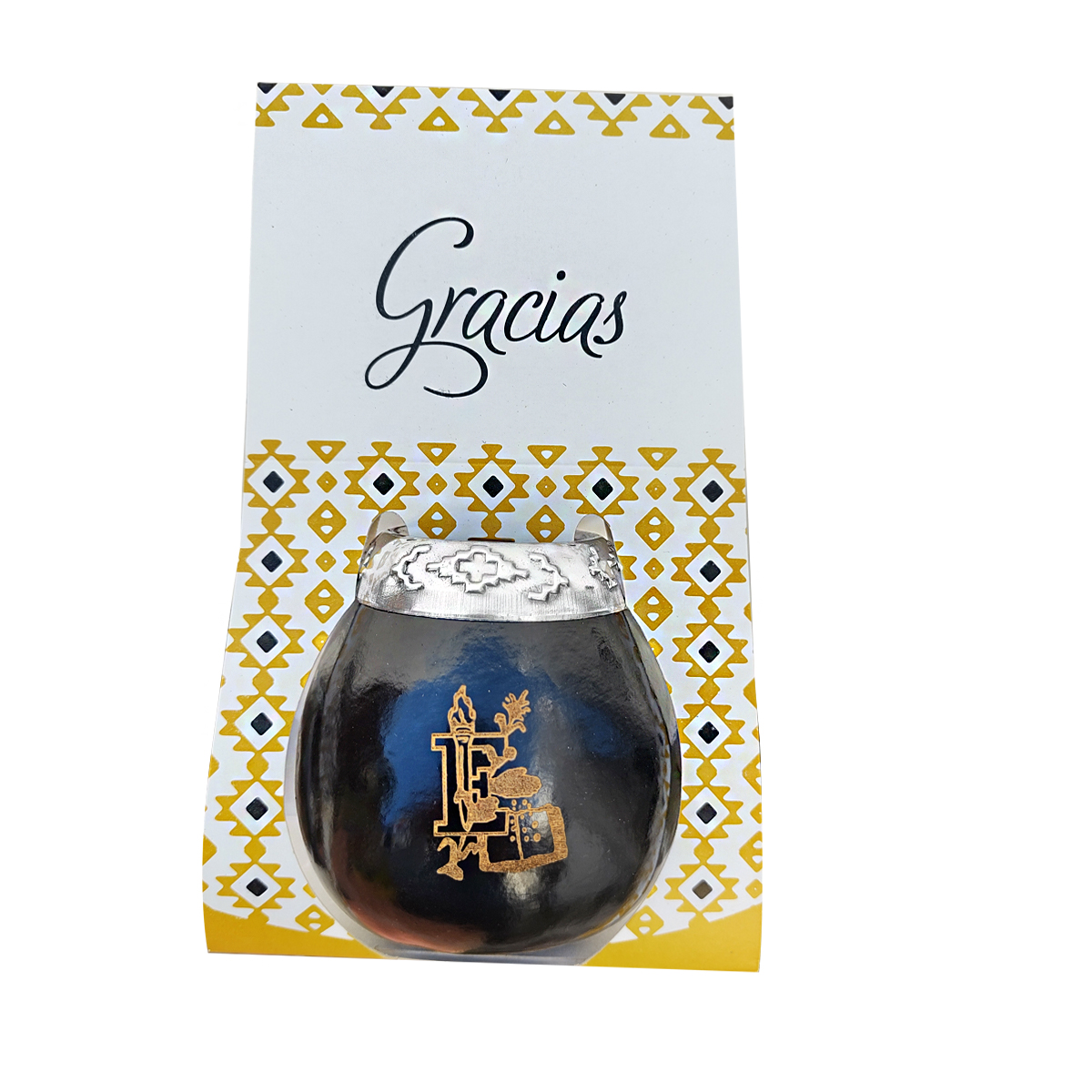 Mates de Calabaza Personalizados tamaño familiar. Virola lisa