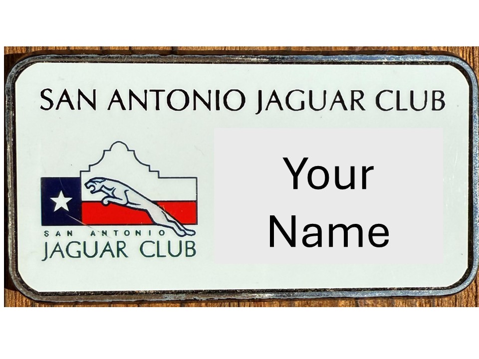 Personalized Club Nametag