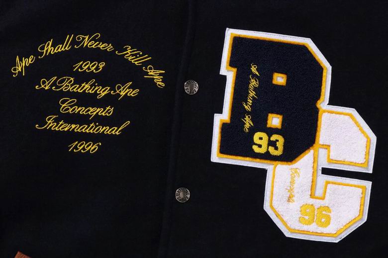 BAPE X CONCEPTS VARSITY JACKET