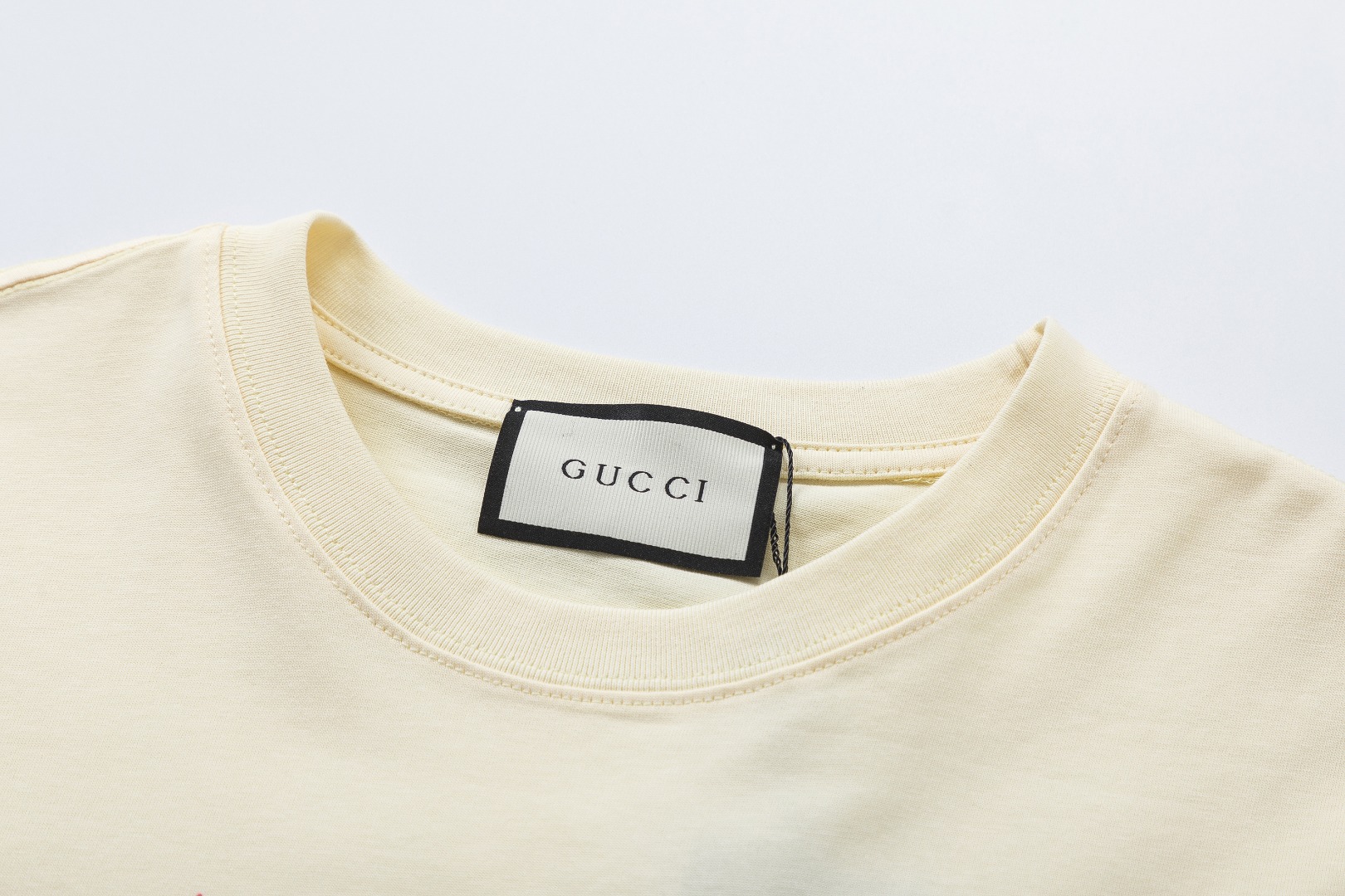 Gucci Vintage Logo Print T-Shirt 'Off White'