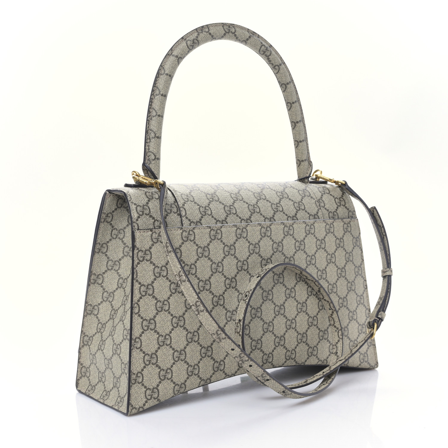 GG Supreme Monogram Medium Hourglass