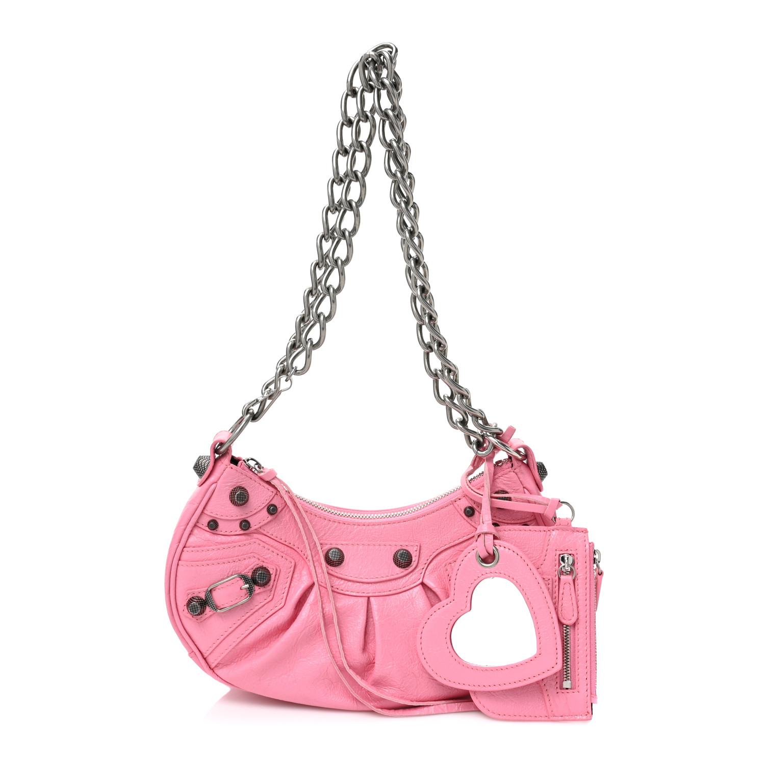 Agneau Arena Le Cagole Chain Shoulder Bag