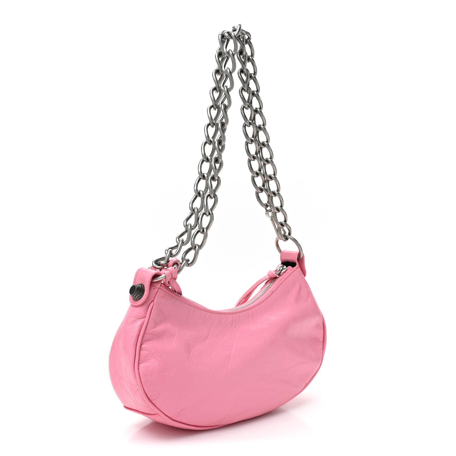 Agneau Arena Le Cagole Chain Shoulder Bag