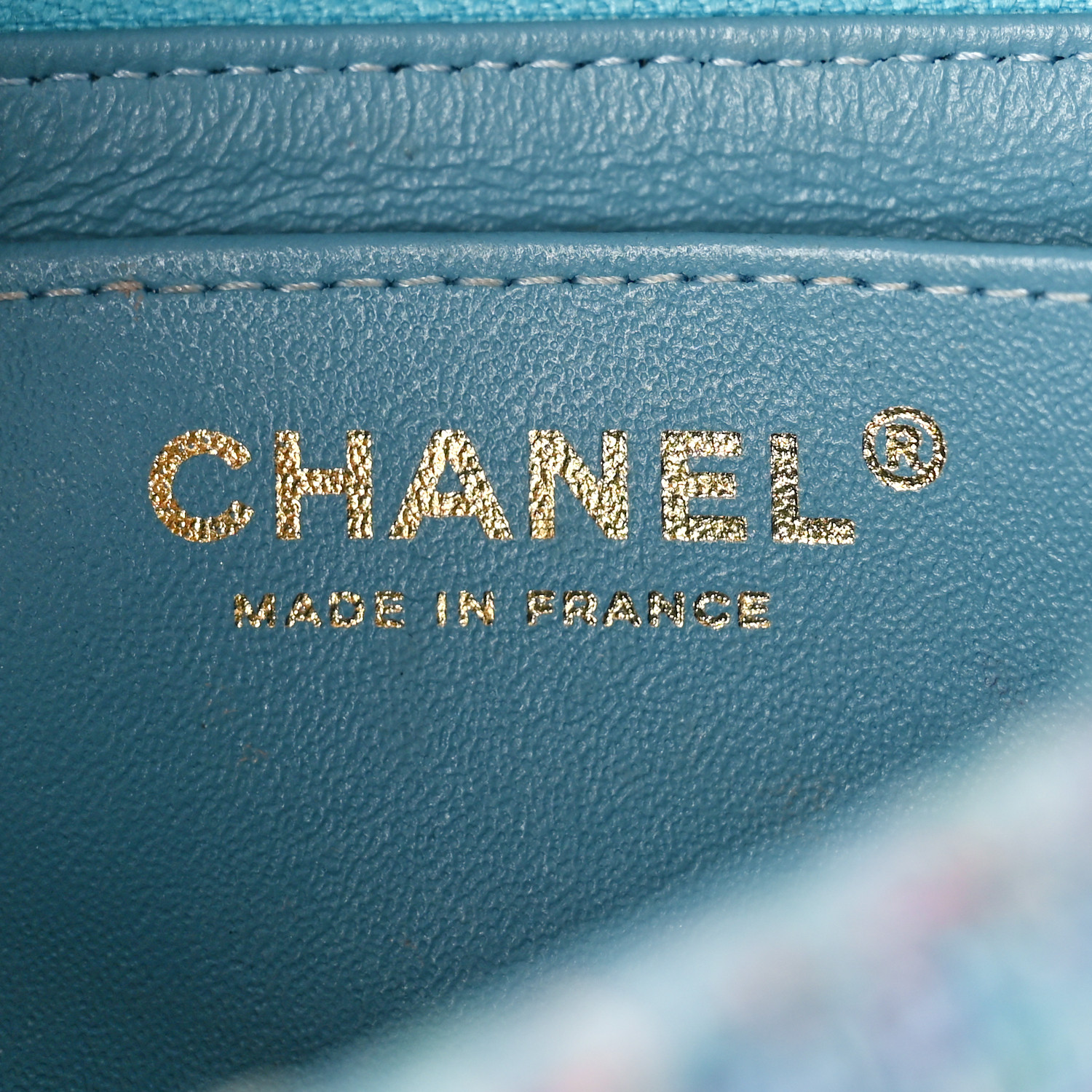 Tweed Quilted Mini Rectangular Flap Turquoise Purple White Red